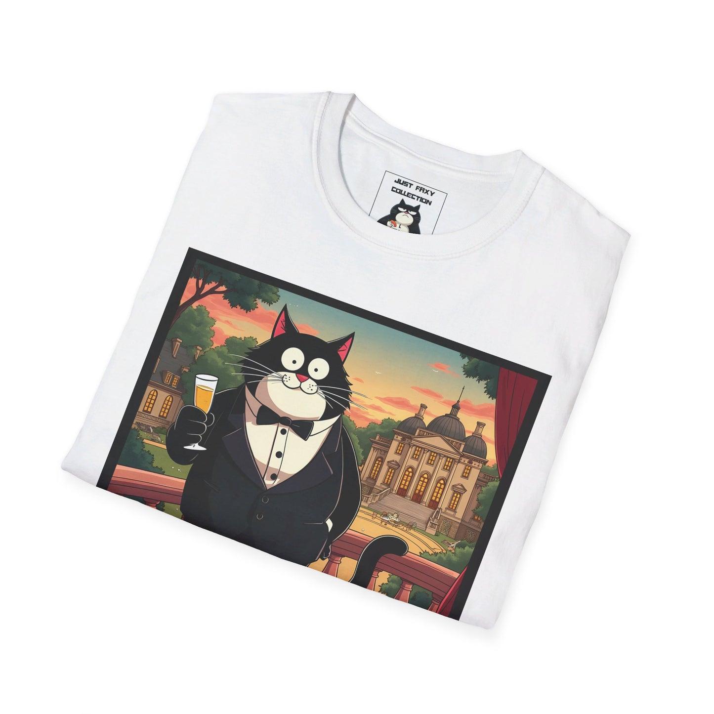 Faxy "Paw-scar Night" Tee – The Cat's Meow of Elegance 🏆✨