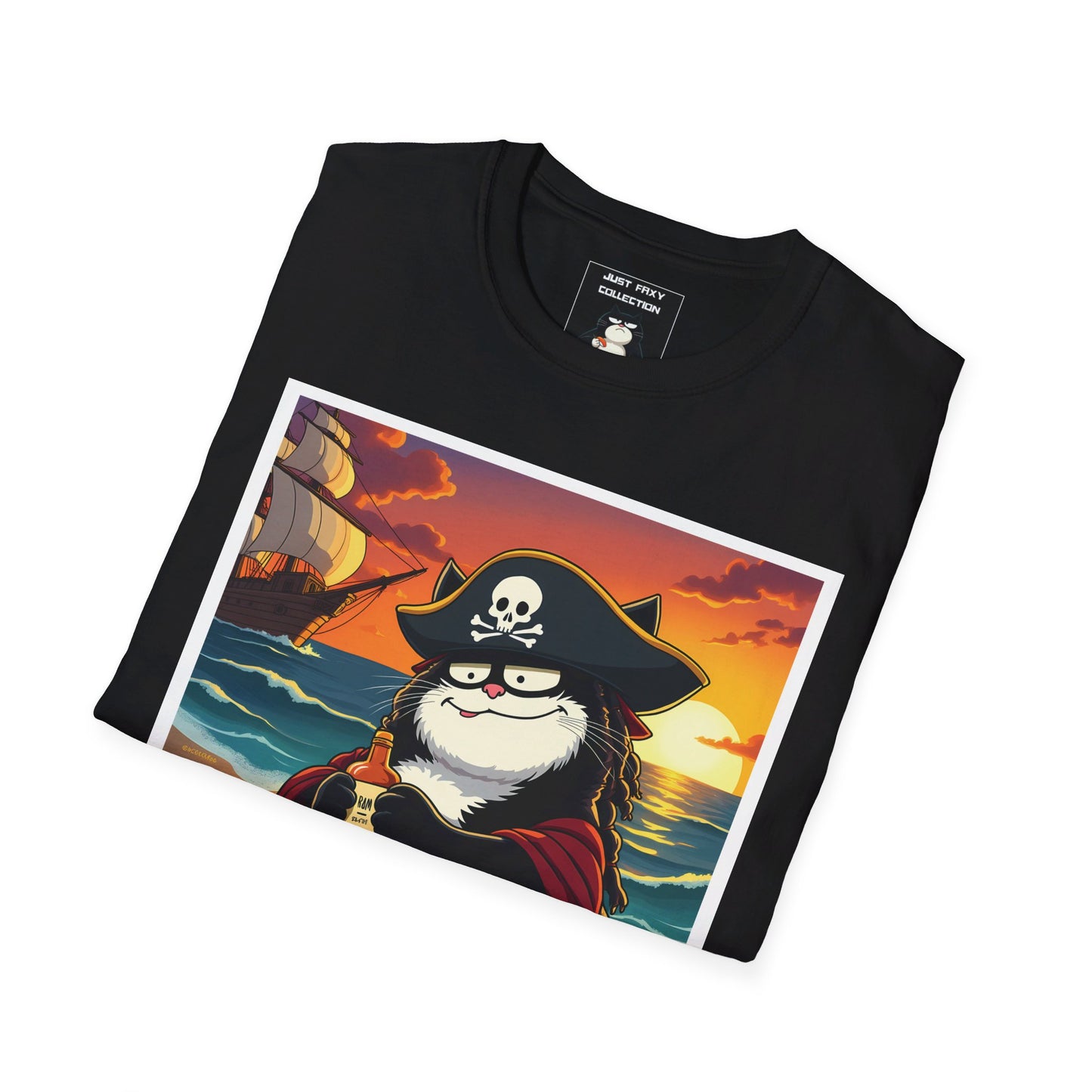 Faxy Pirate Tee - Set Sail for Adventure! ☠️🏴☠️