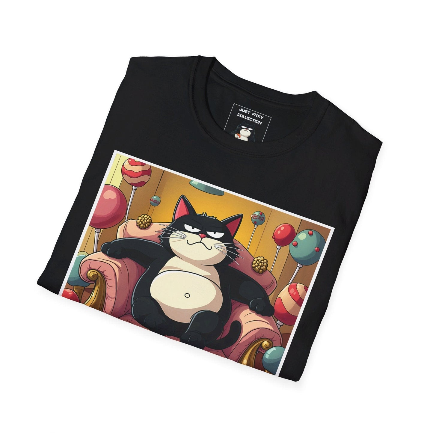 Just Faxy "Candy King" Tee – Rule Your Sweet Kingdom 🍭👑