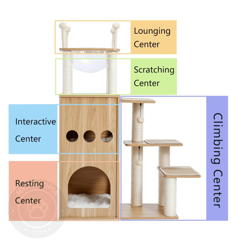 Modern Cat Tree Heavy Duty