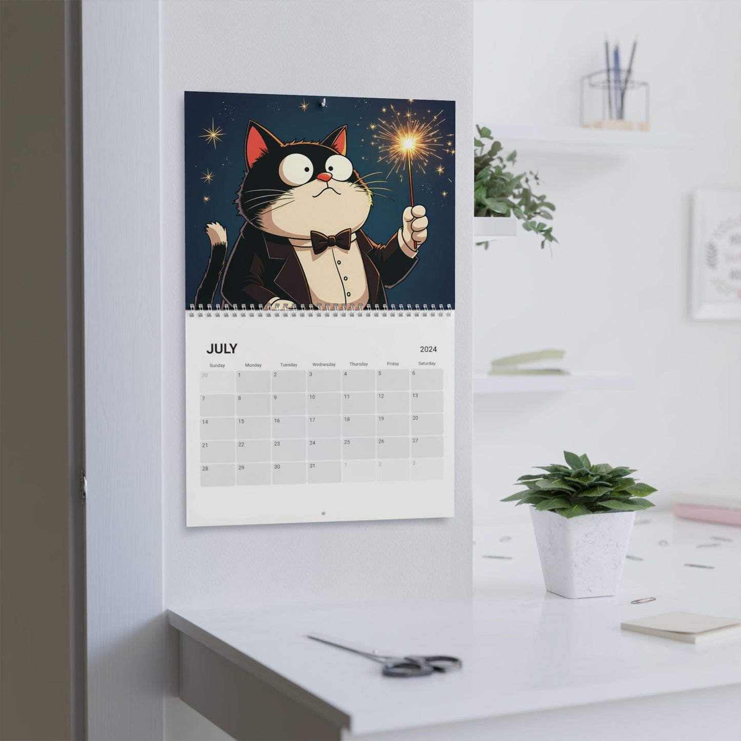 Faxy Adventures Calendar 2024 by Meowtopia