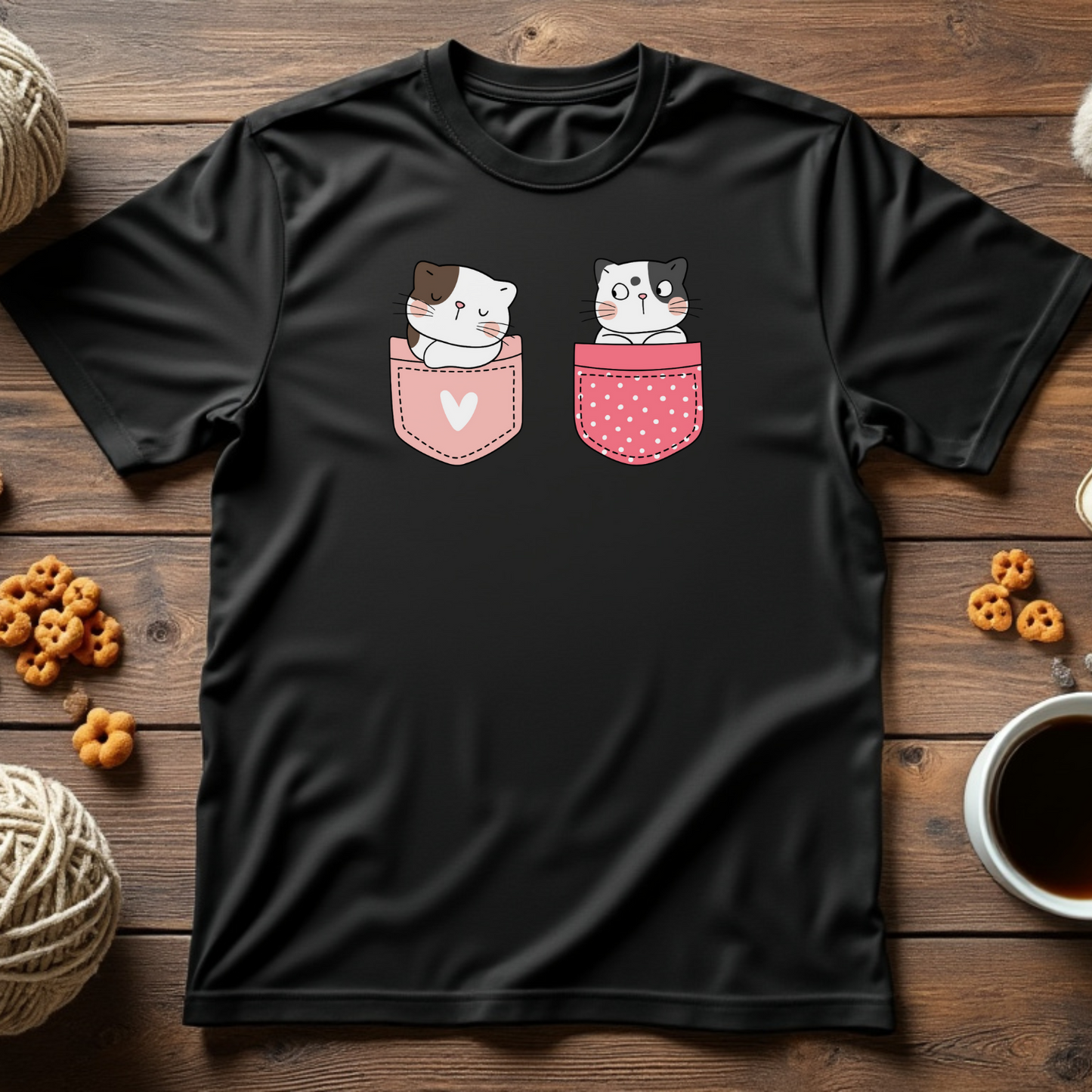 Pocket Pals Cat Tee