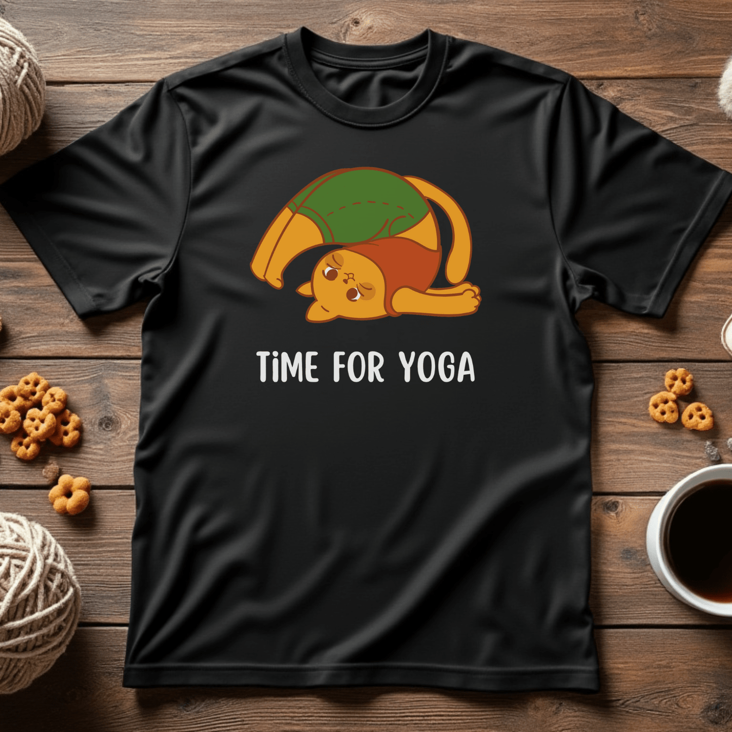 Cat-asana Tee