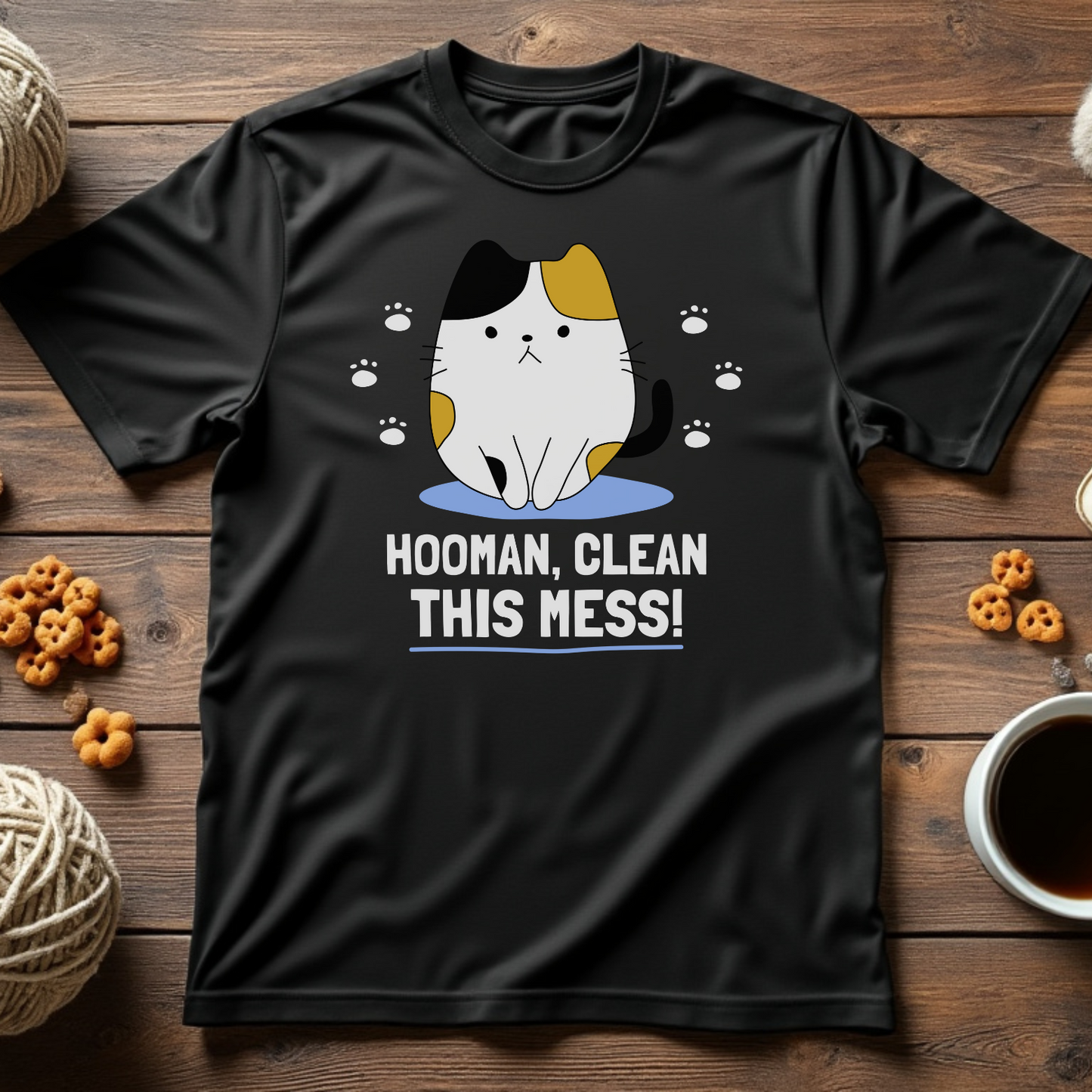 Hooman, Clean This Mess! Unisex Tee