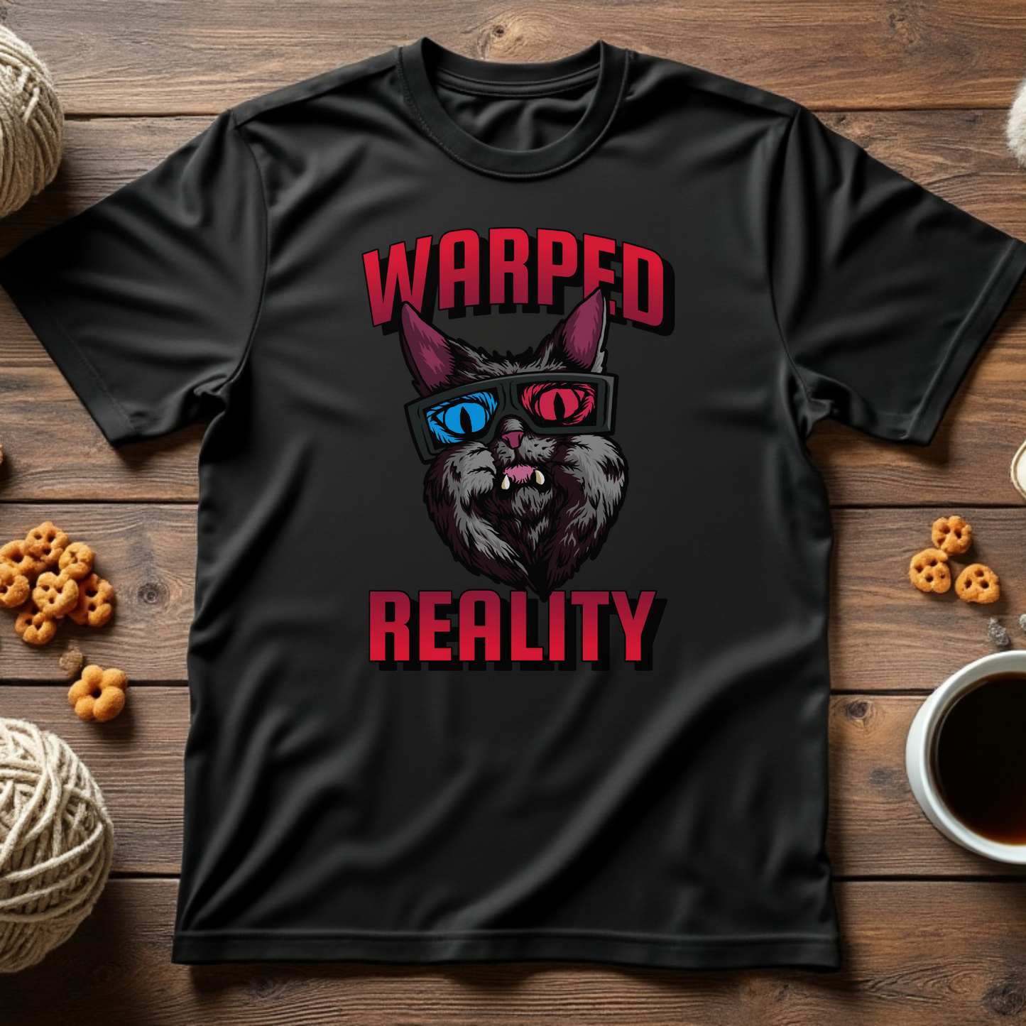 Warped Reality Cat Tee