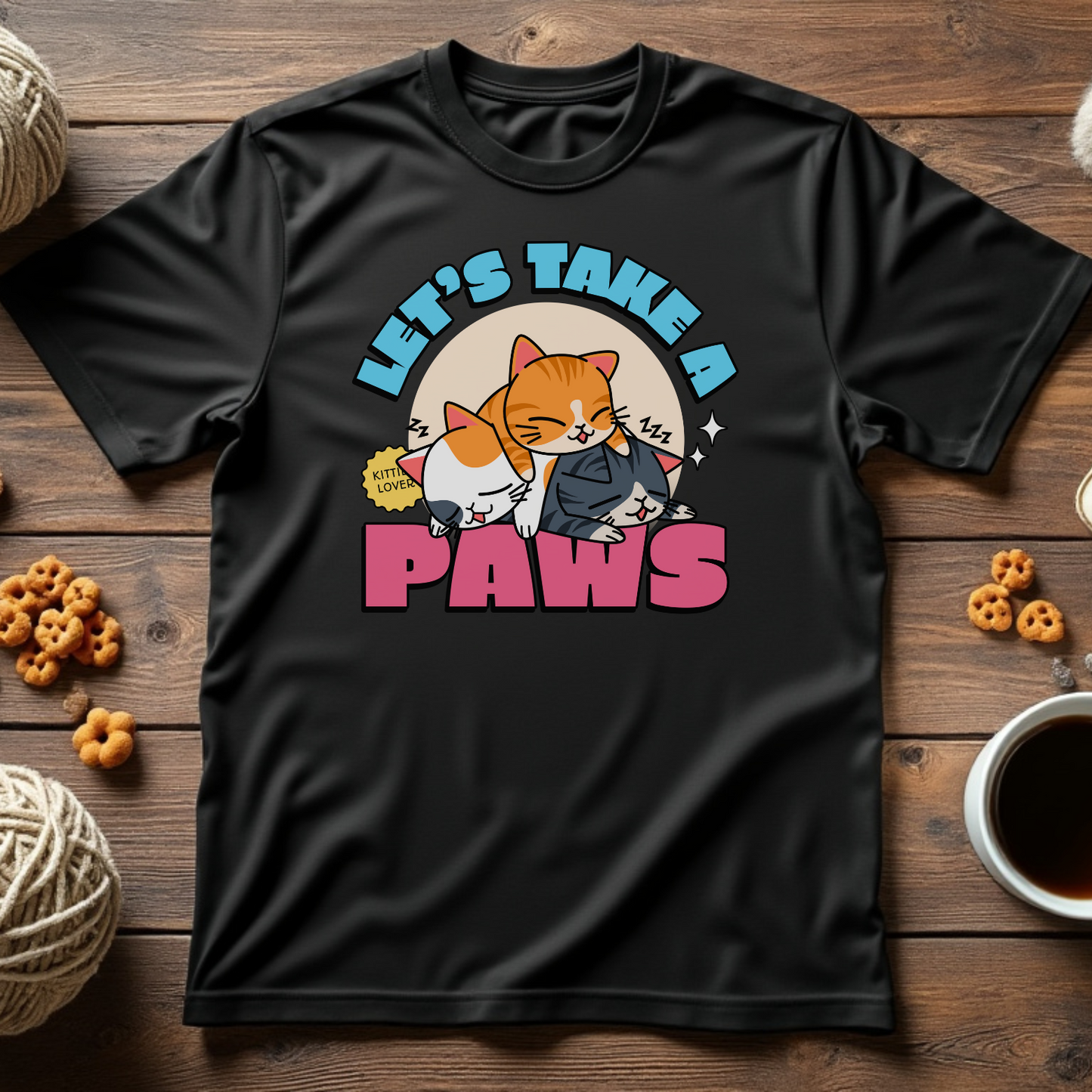 Let's Take a Paws Tee