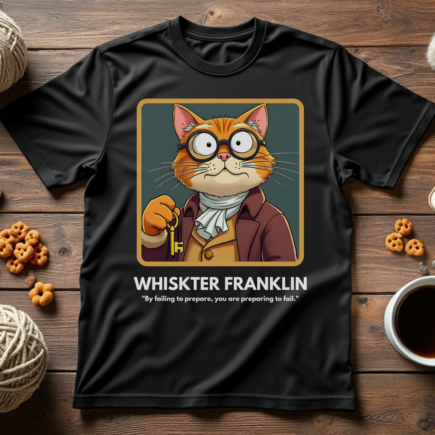 Whisker Franklin Tee
