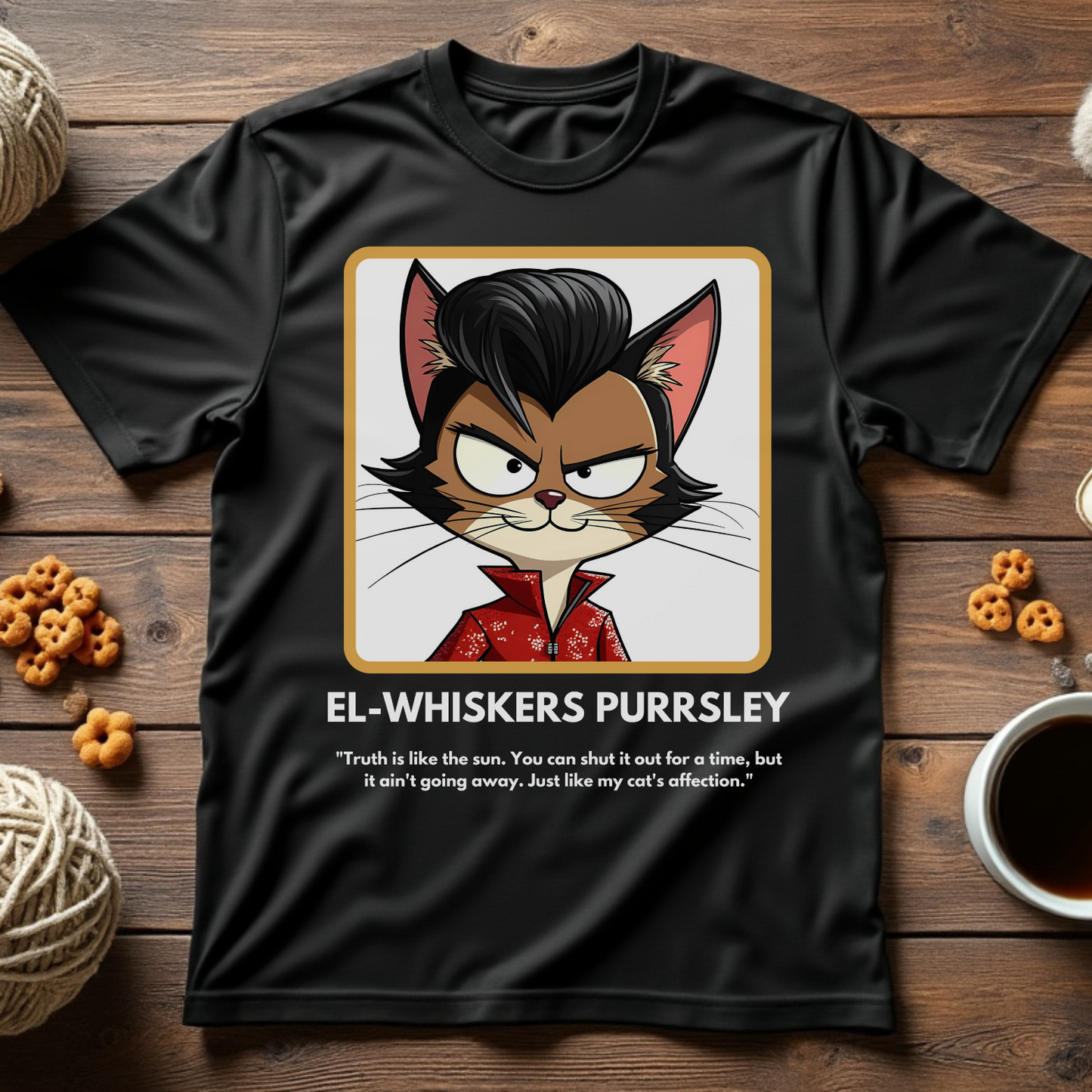 El-Whiskers Purrsley Tee