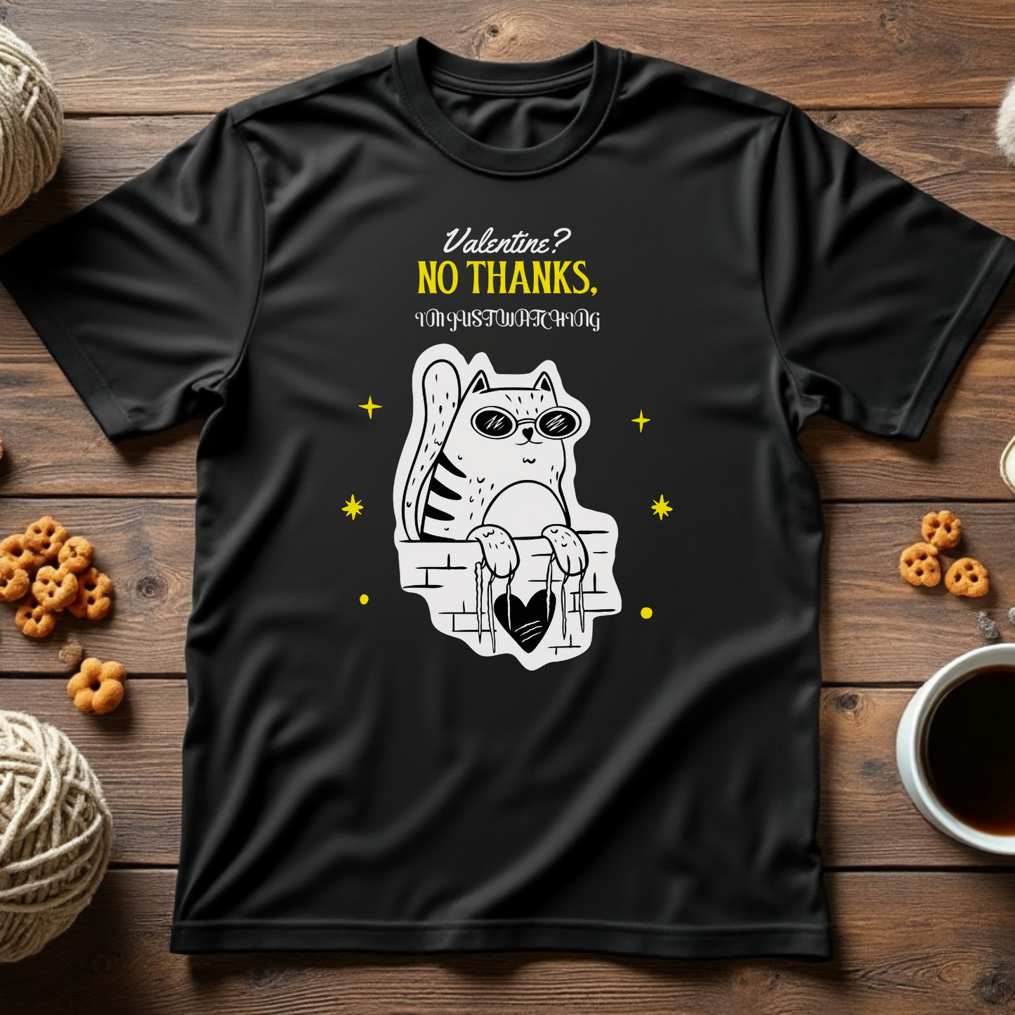 Valentine? No Thanks, Unisex Tee