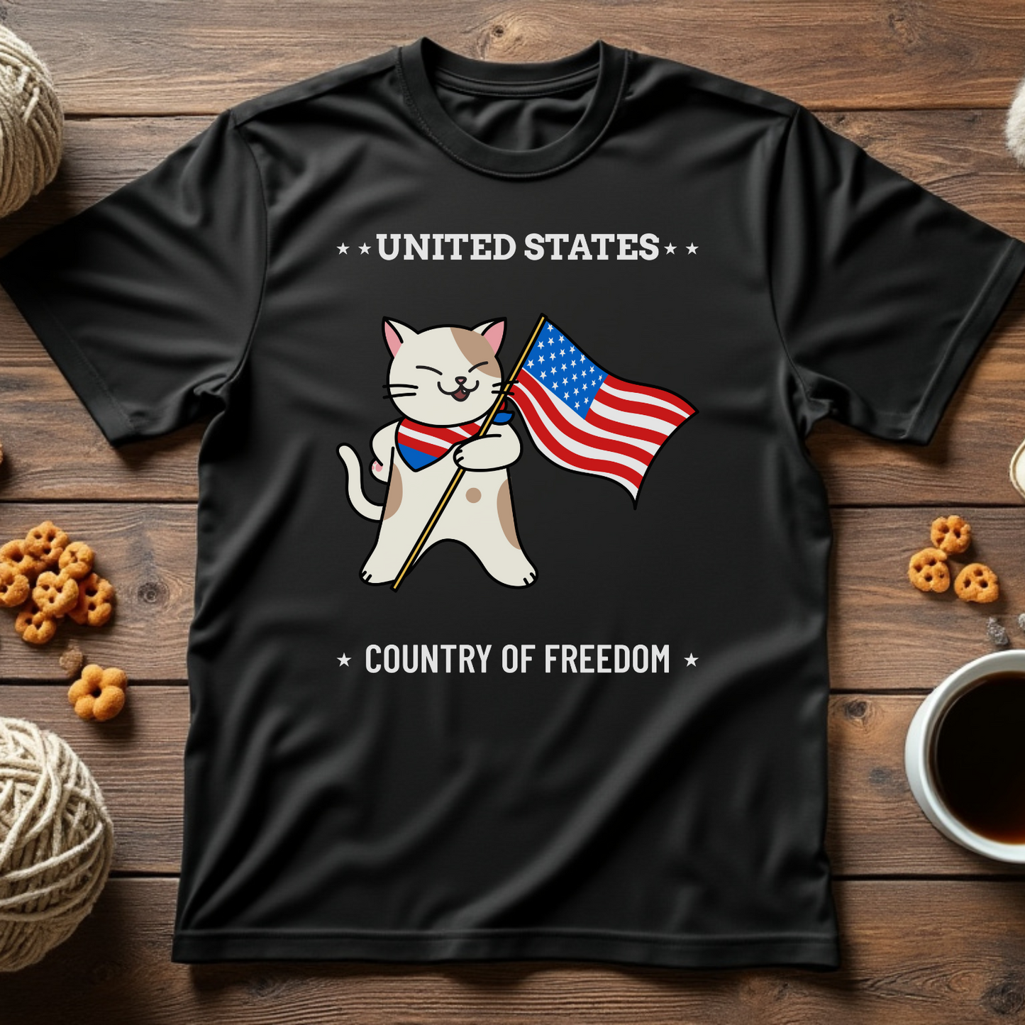 United States: Country of Freedom Unisex Tee