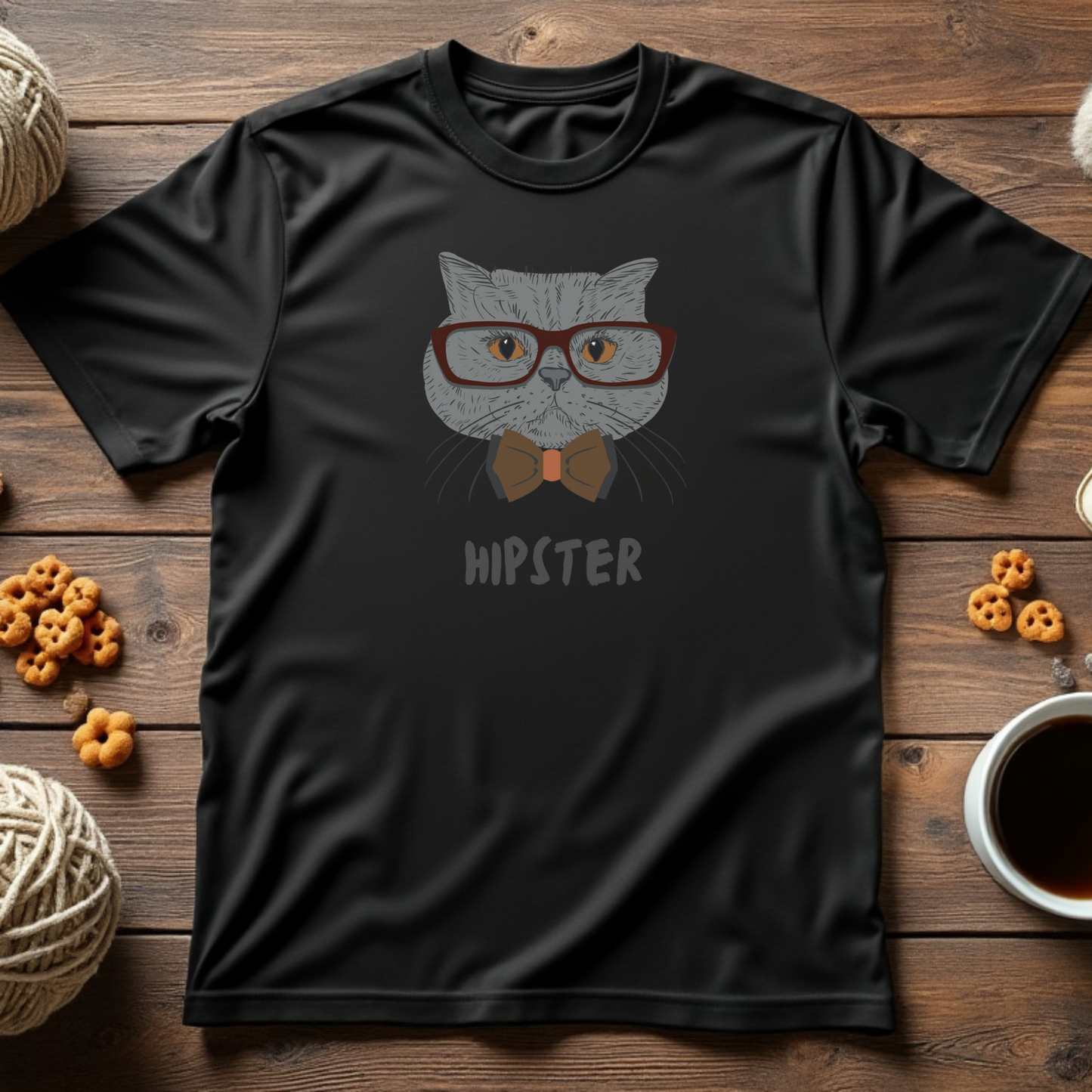 Hipster Cat Tee