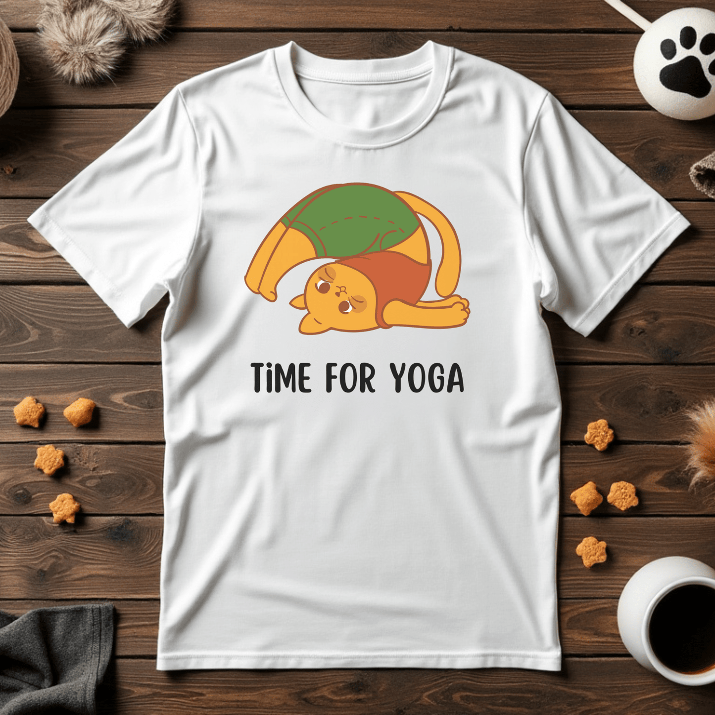 Cat-asana Tee