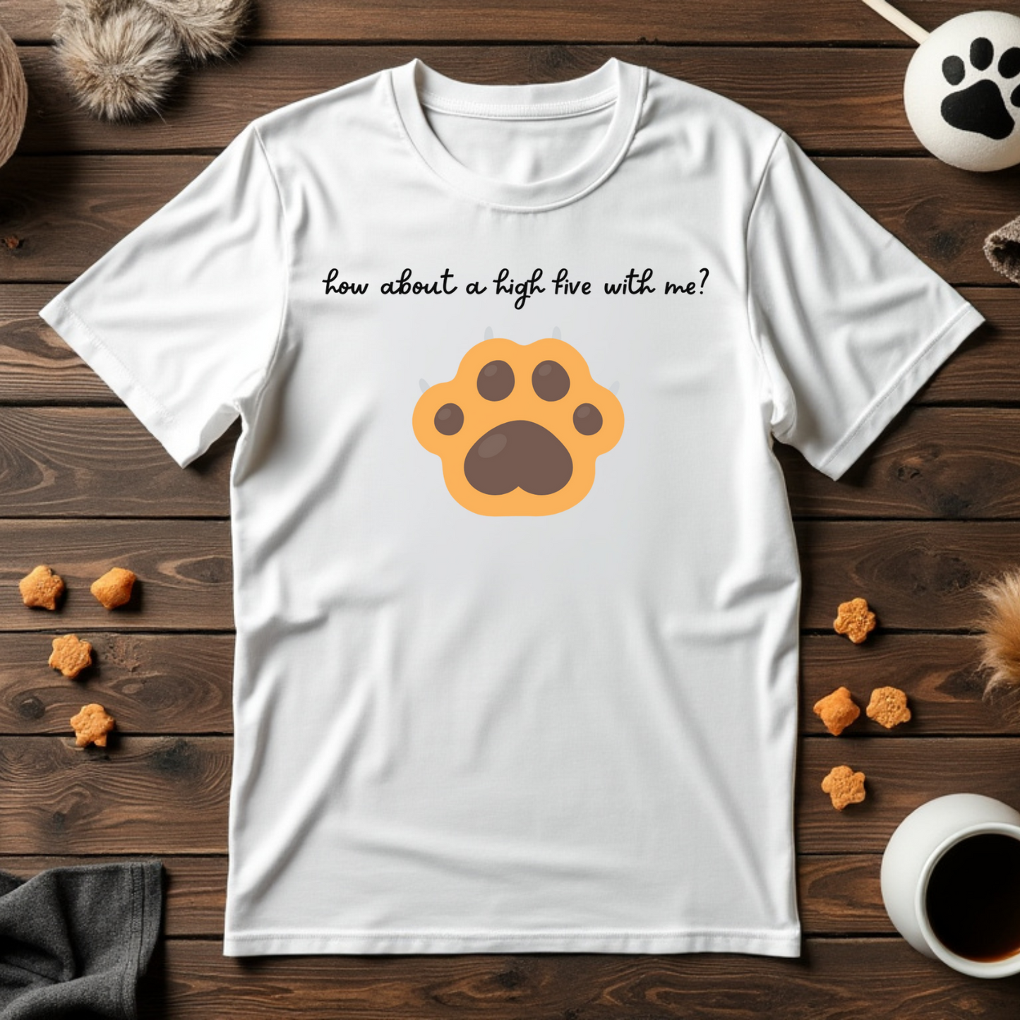 High-Five Paw Tee