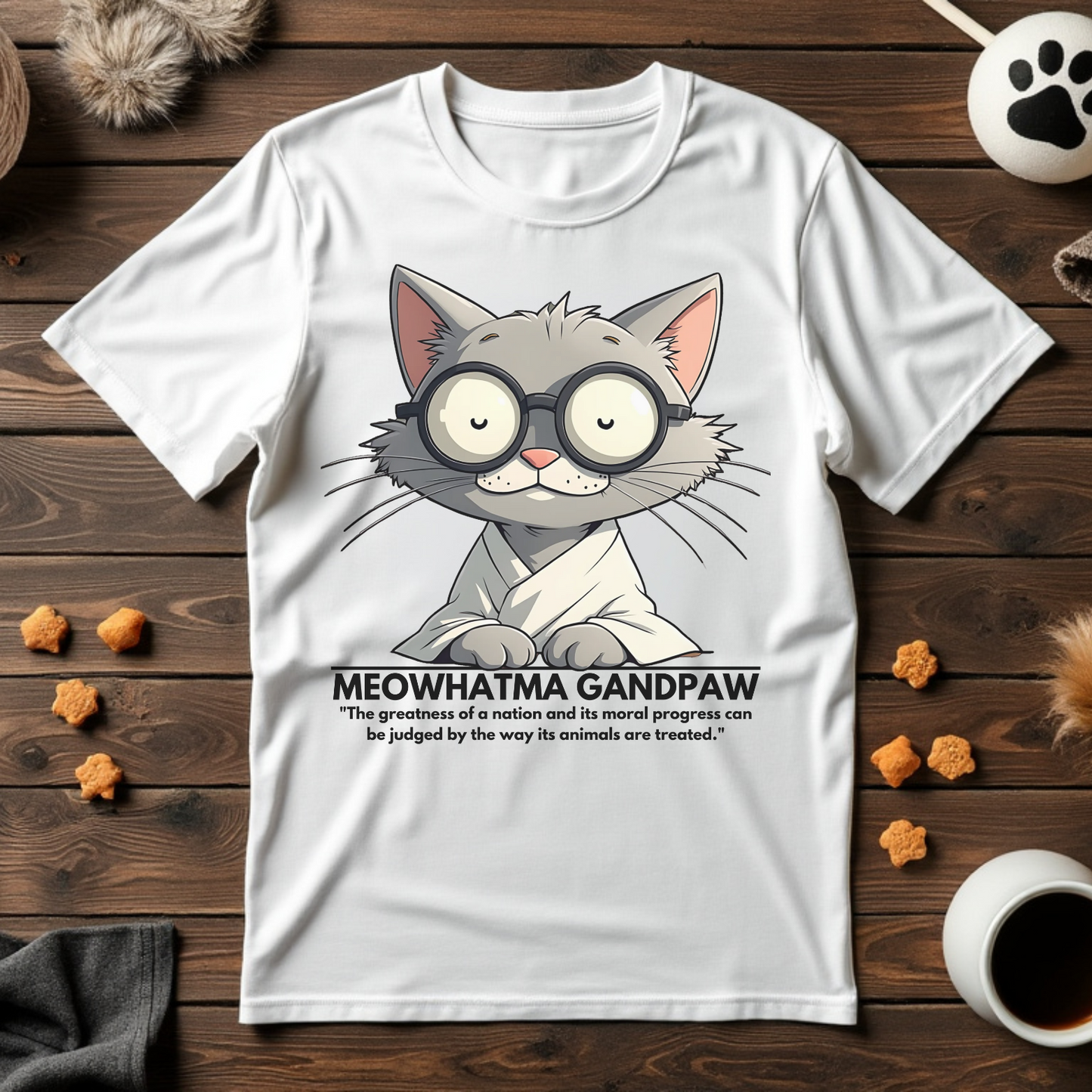 Meowhatma Gandpaw Unisex Tee