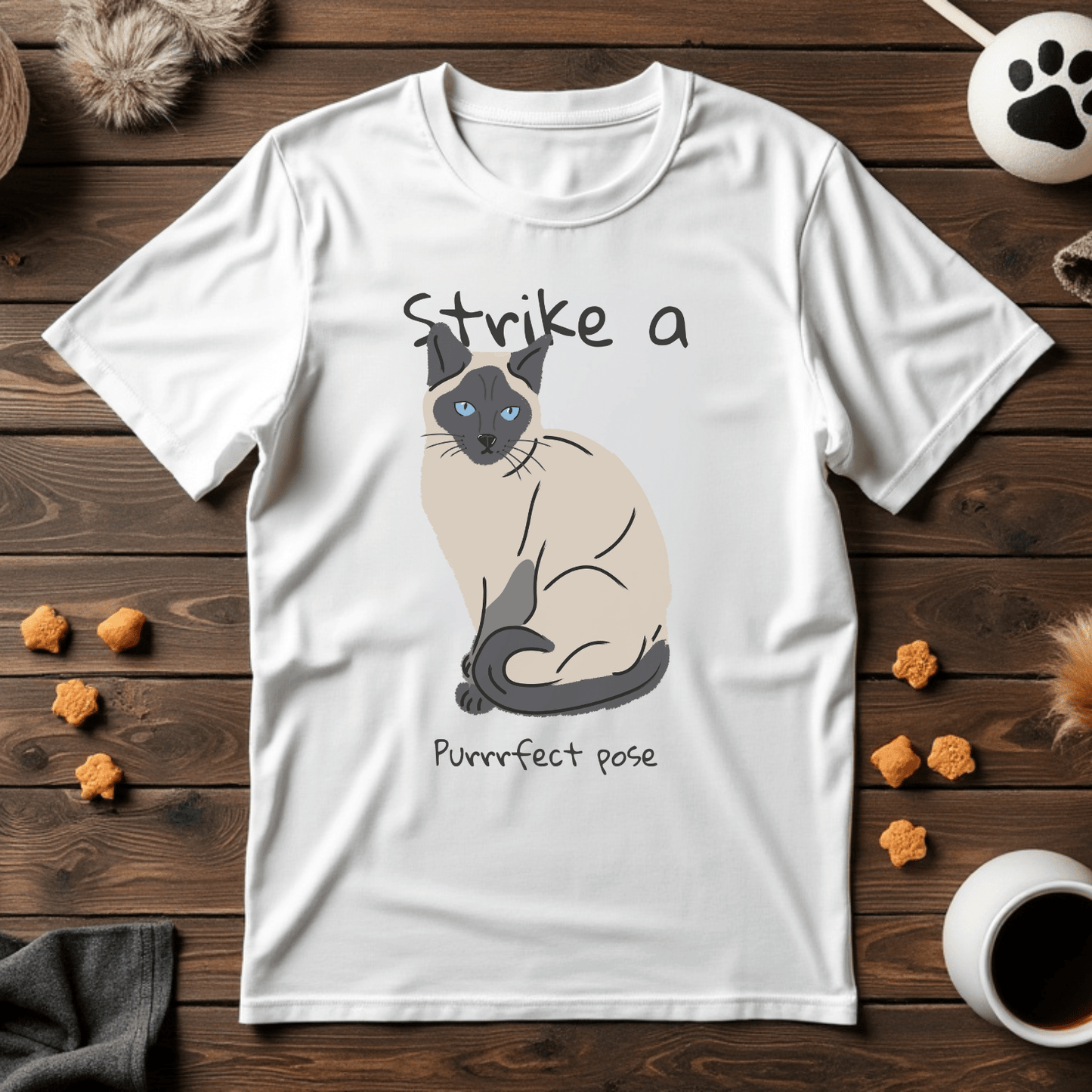 Cat-asana Pose Tee