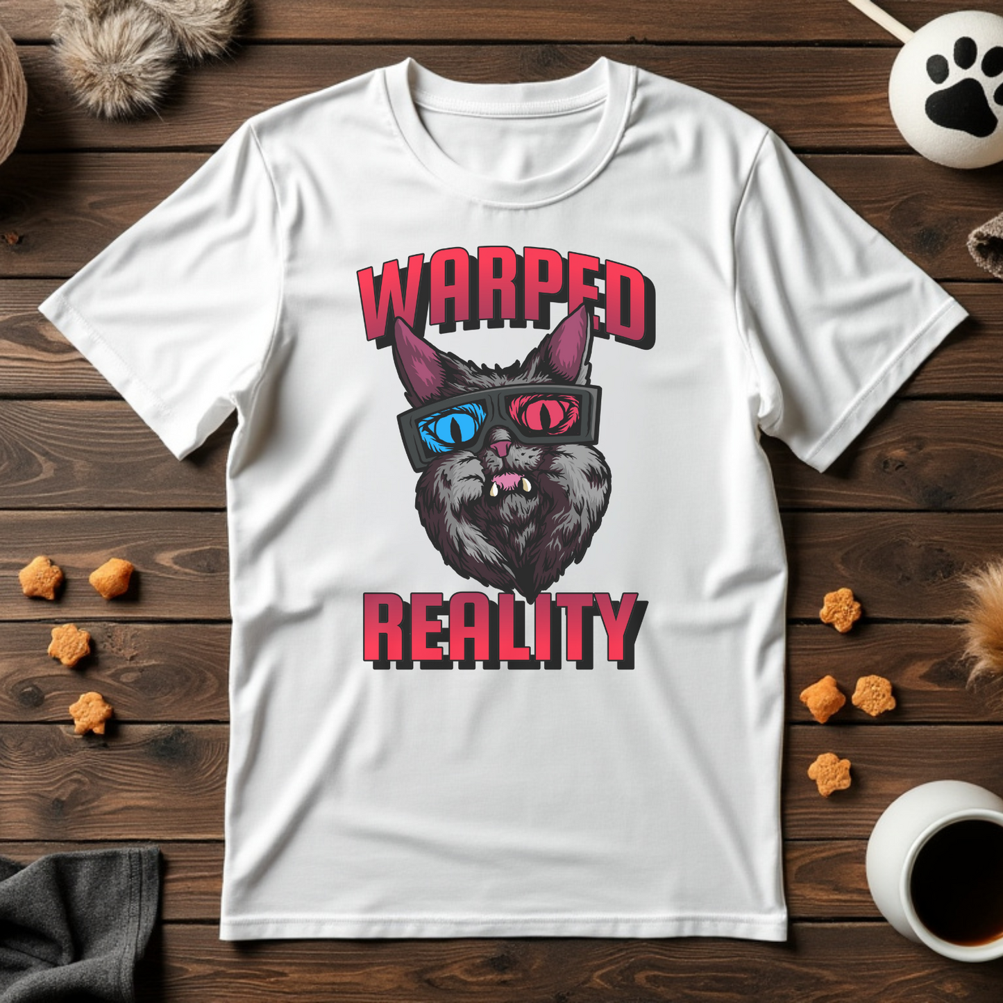 Warped Reality Cat Tee