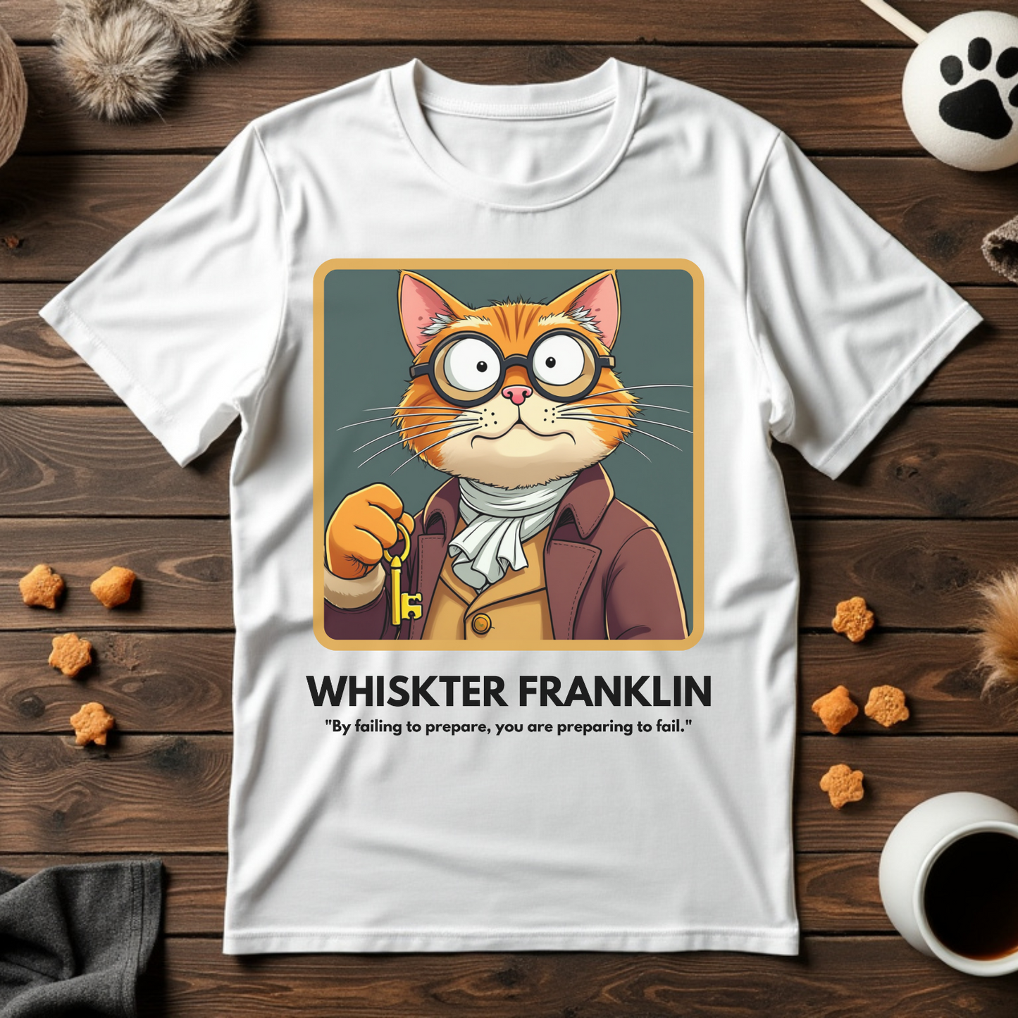 Whisker Franklin Tee