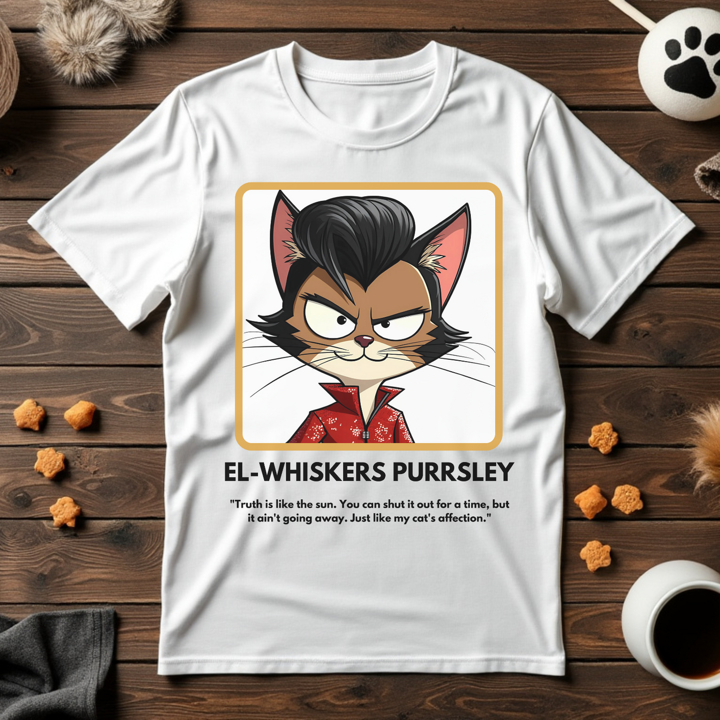 El-Whiskers Purrsley Tee