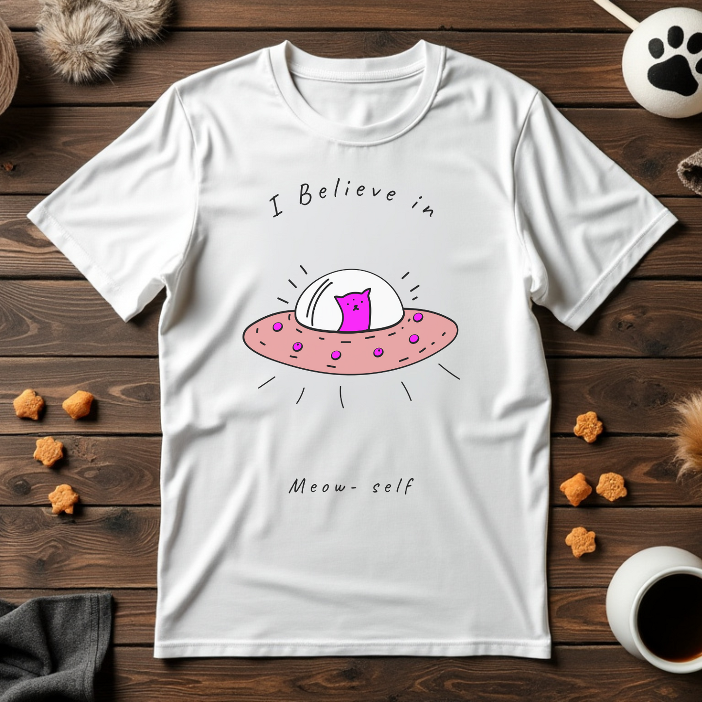 I Believe in Meow-self Tee