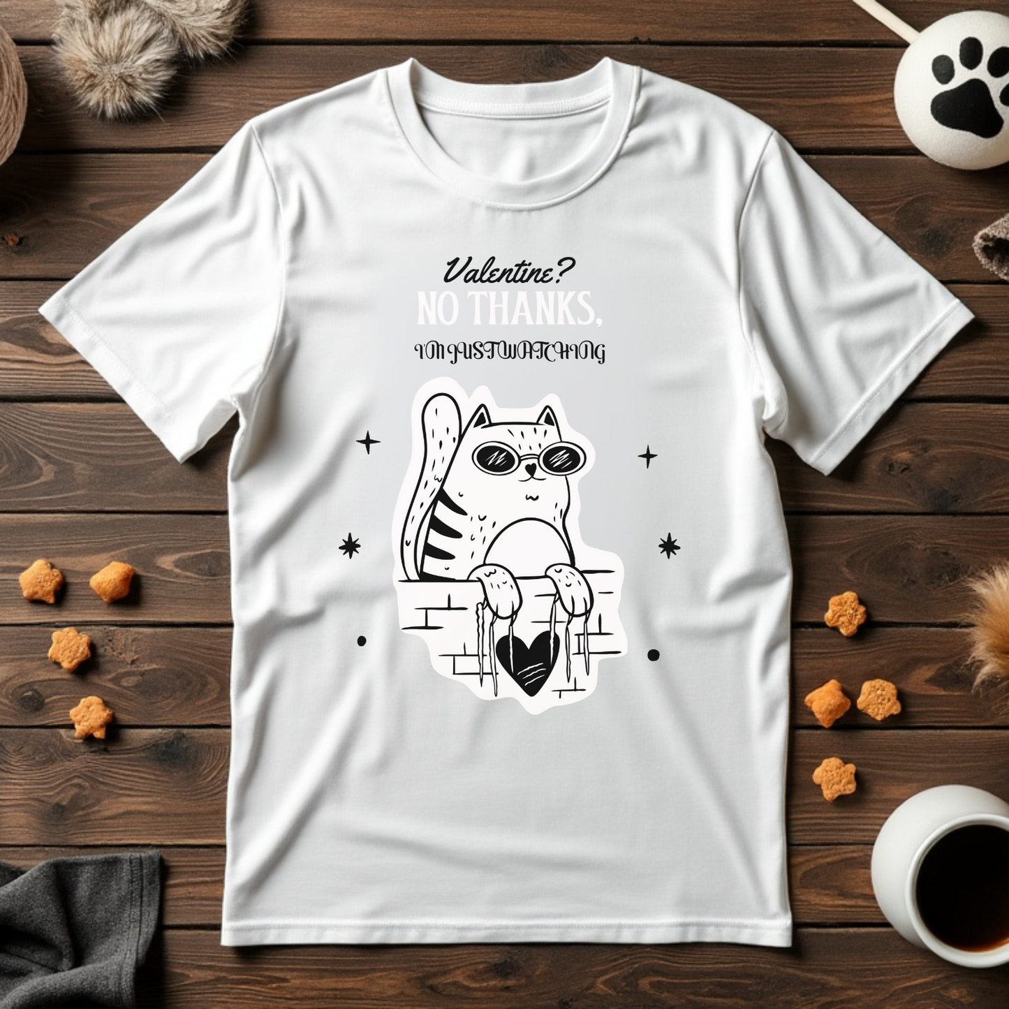 Valentine? No Thanks, Unisex Tee