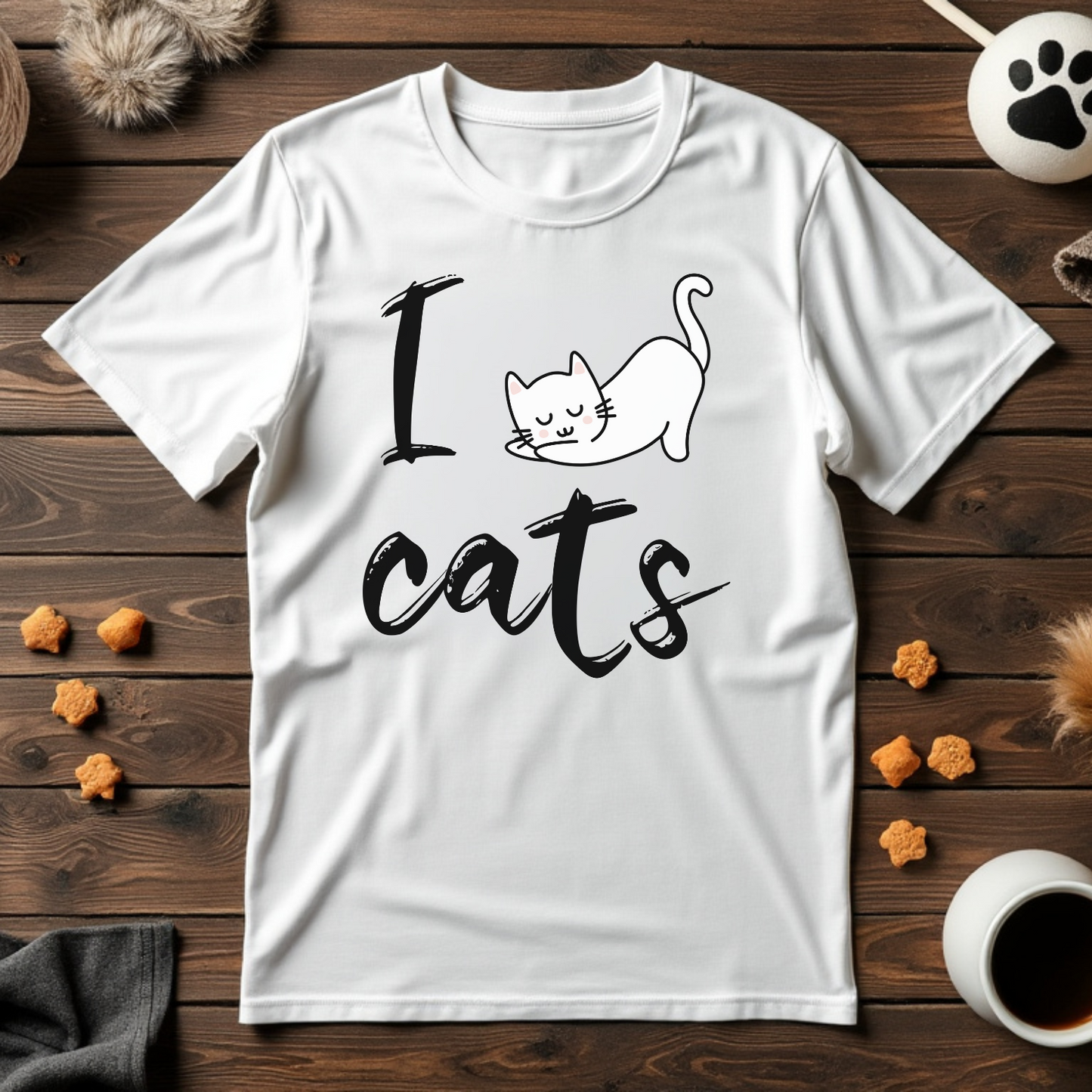 I Love Cats Unisex Tee