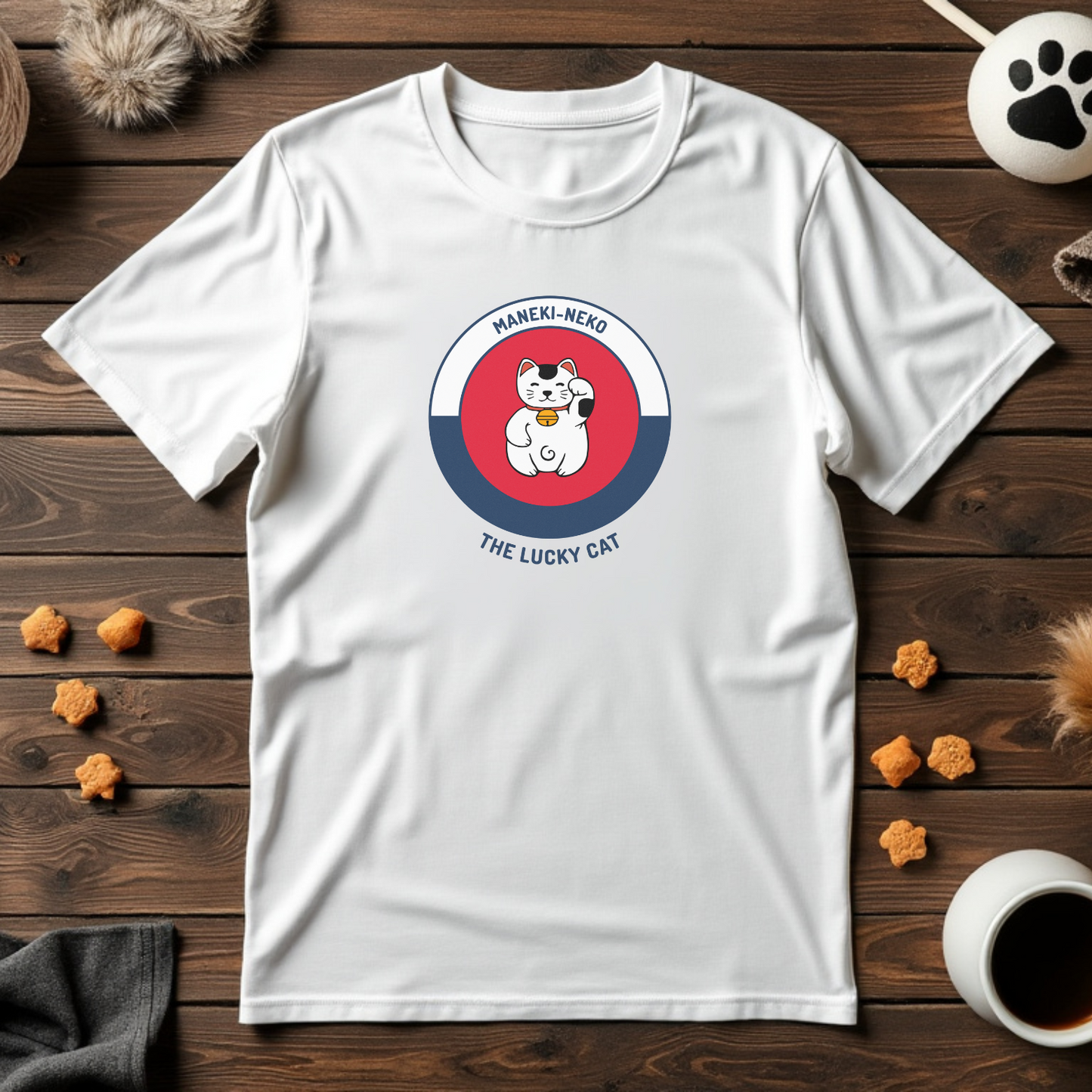 Maneki-Neko: The Lucky Cat Unisex Tee