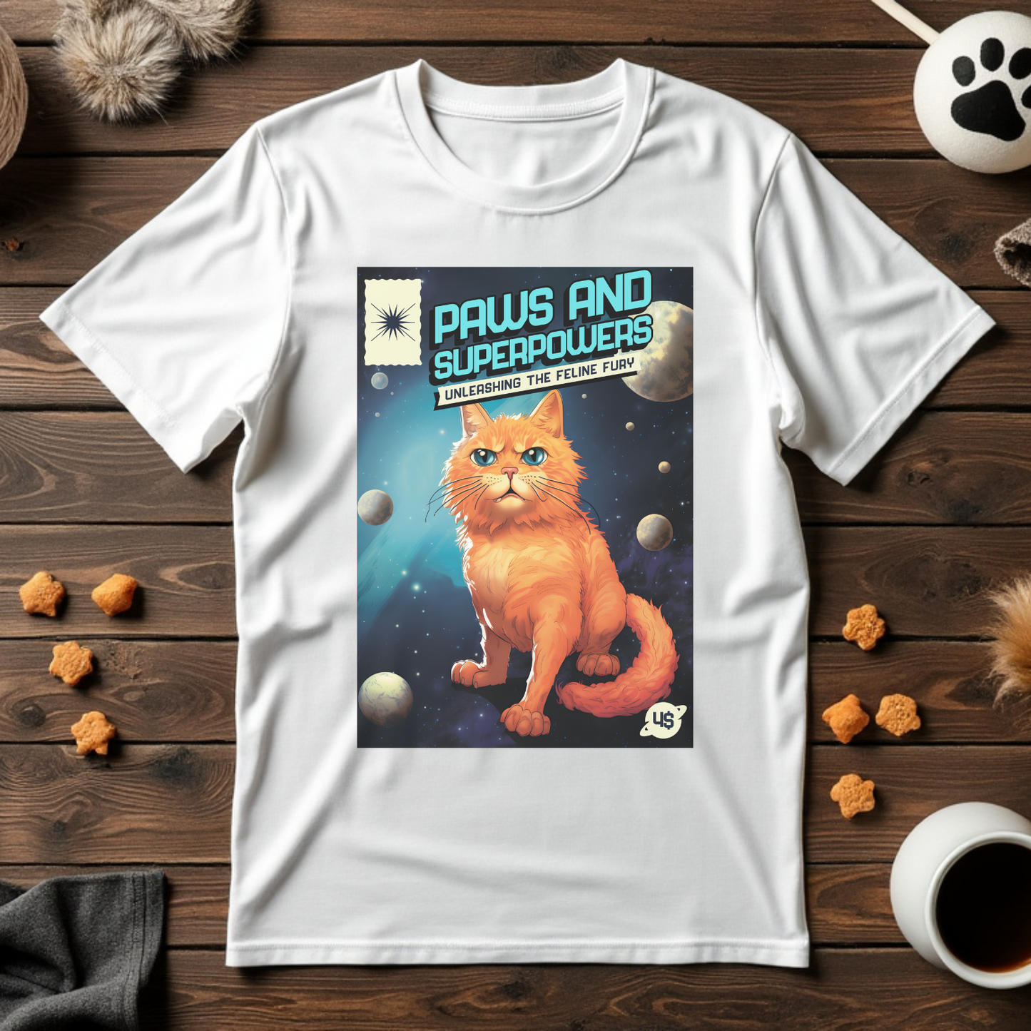 Paws and Superpowers Unisex Tee