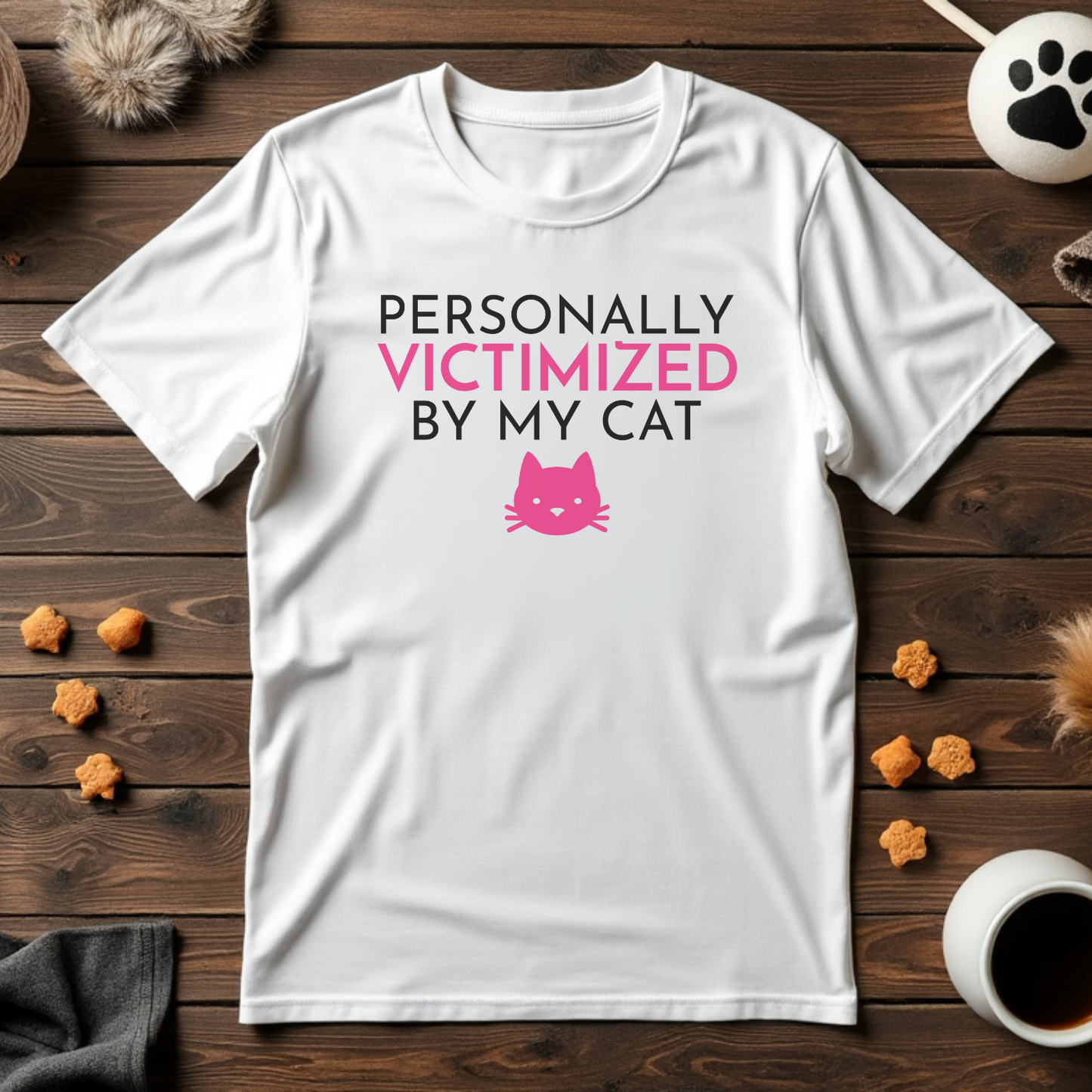 Personally Victimized By My Cat Unisex Tee
