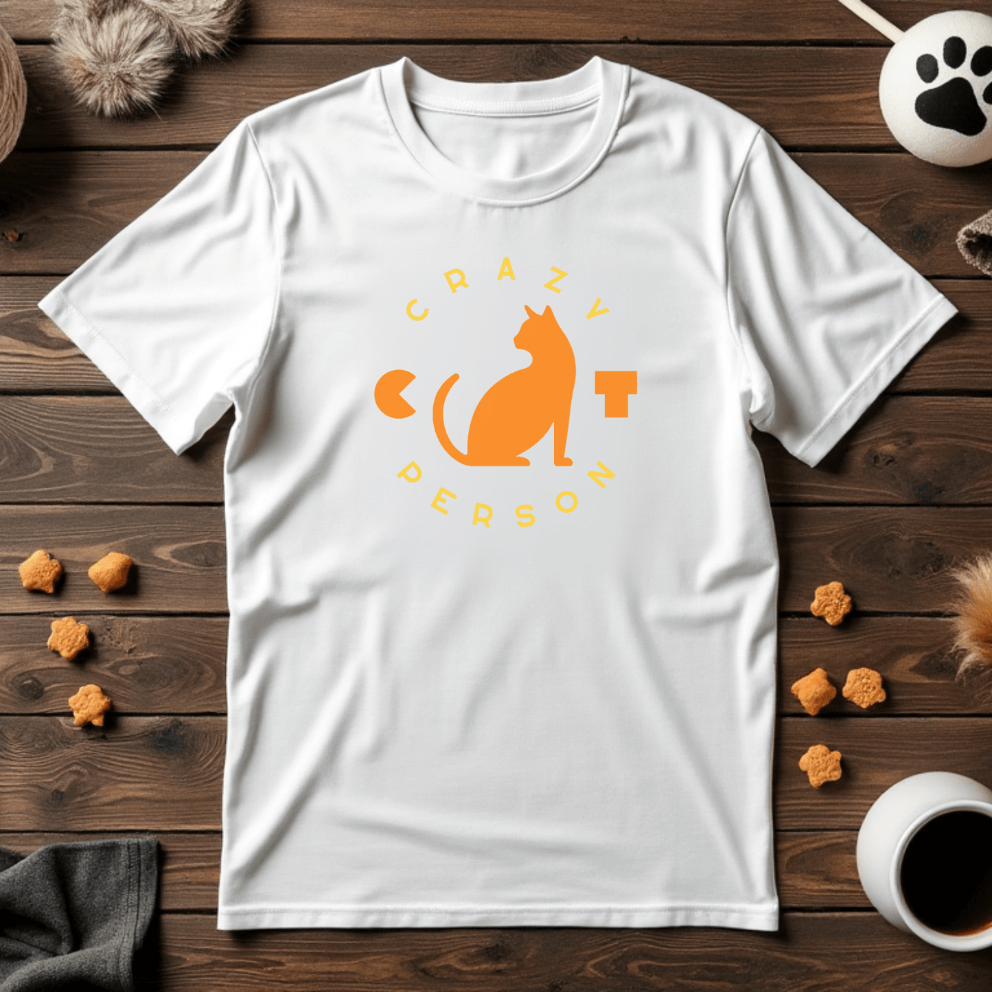 Crazy Cat Person Tee