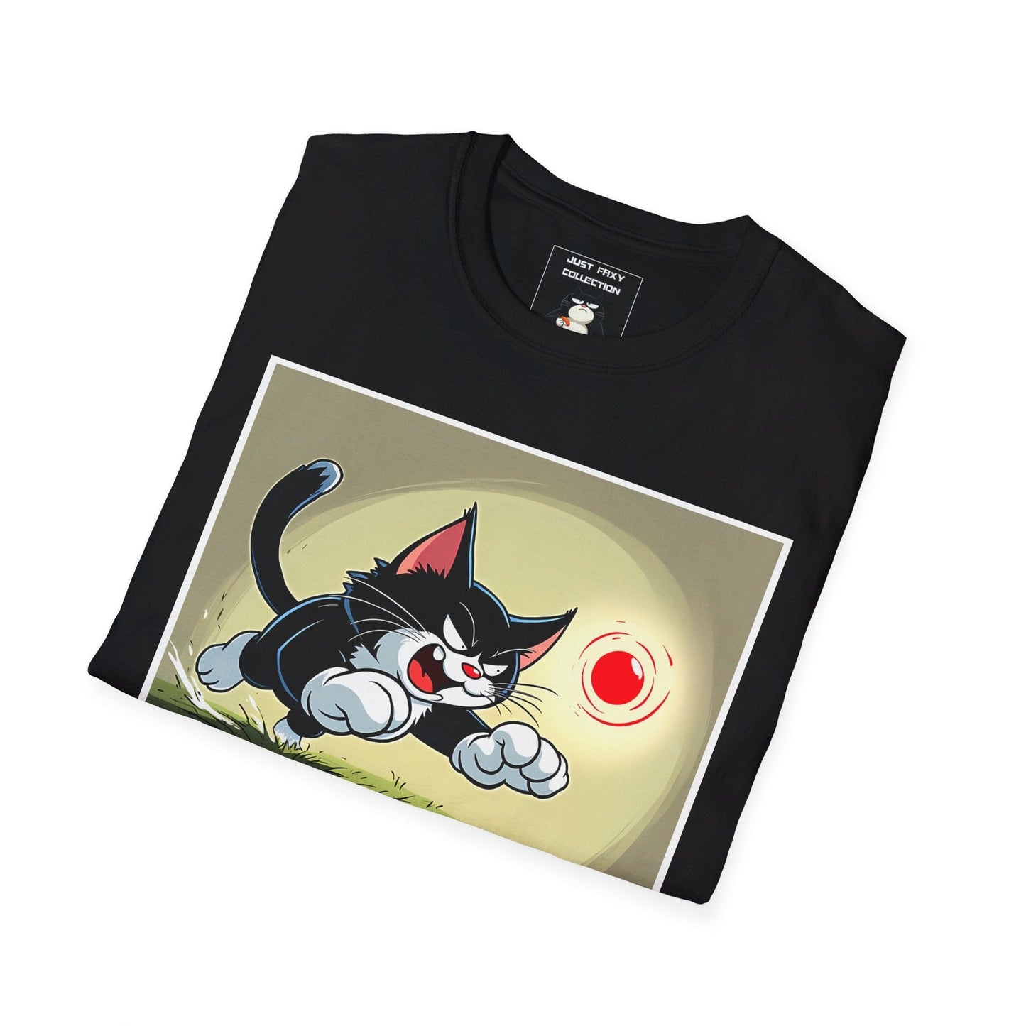 Just Faxy - Pounce Play Cat Lover T-Shirt 🐈