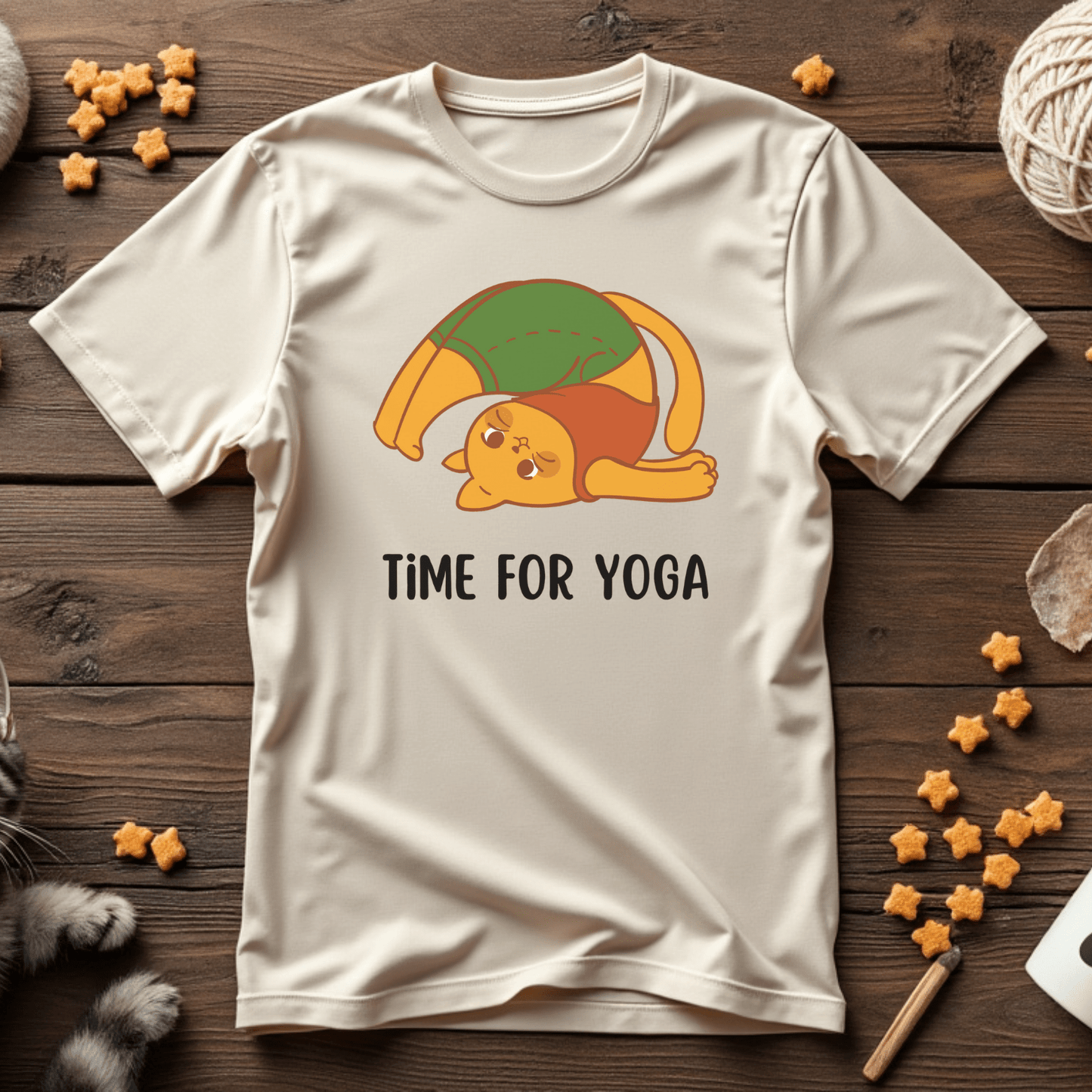 Cat-asana Tee