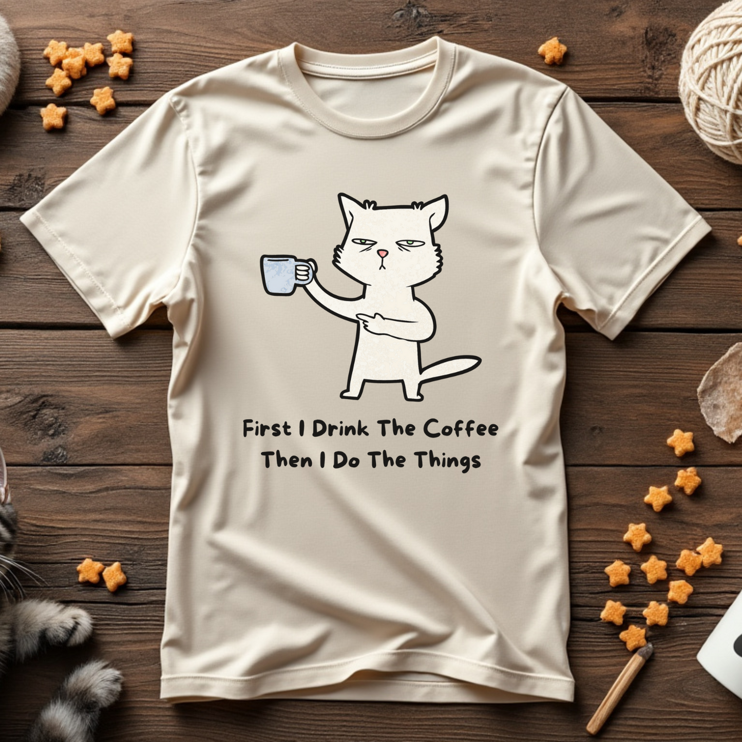 Coffee Cat Tee