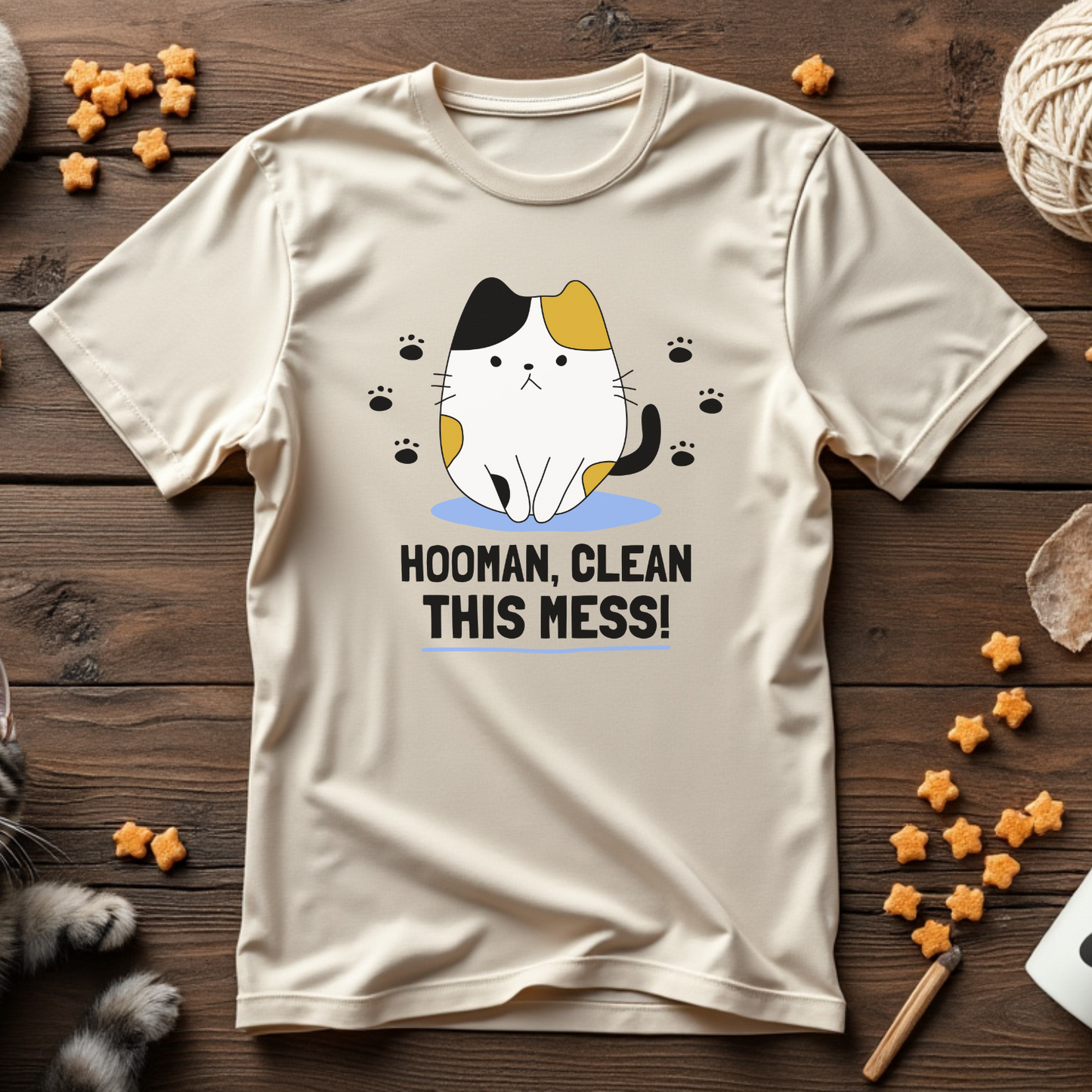 Hooman, Clean This Mess! Unisex Tee