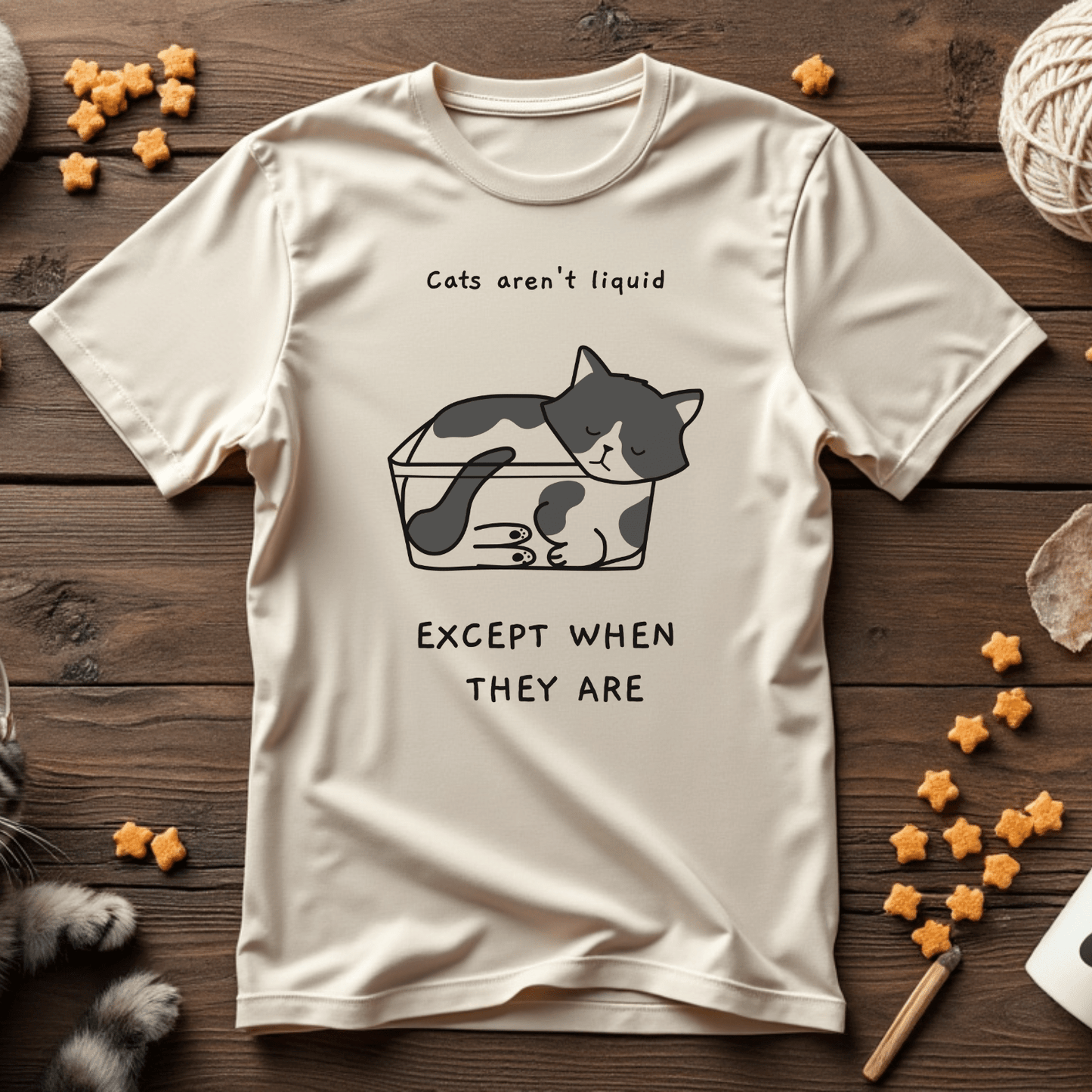 Cats Aren't Liquid, Except When They Are Tee