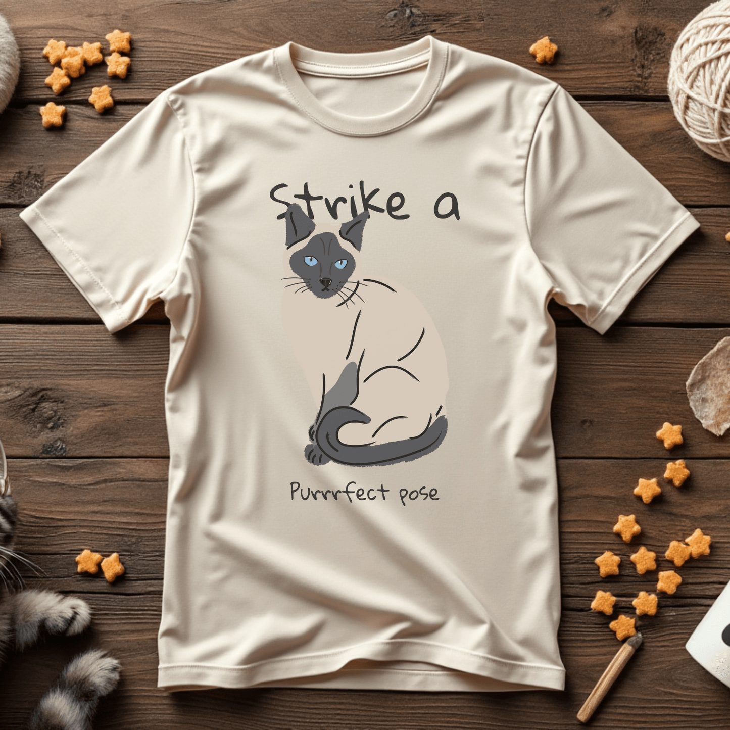Cat-asana Pose Tee