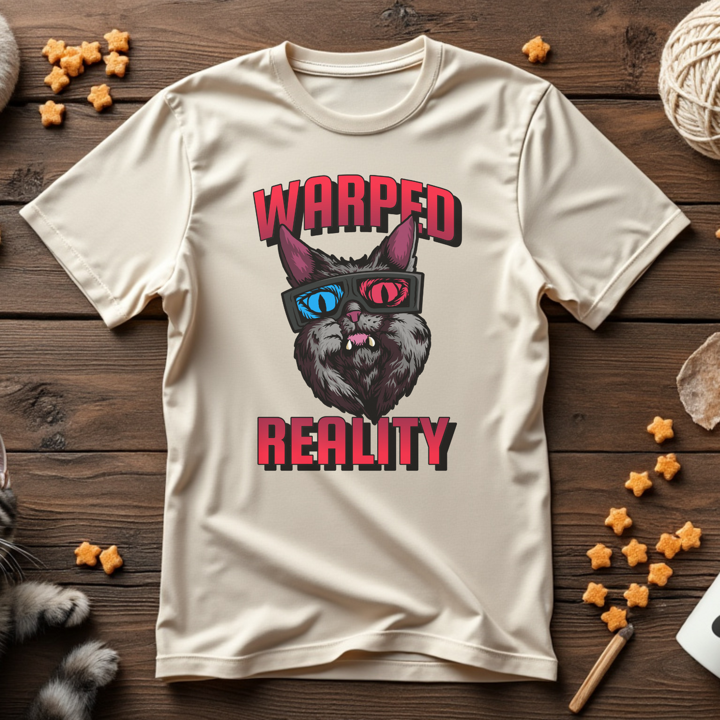 Warped Reality Cat Tee