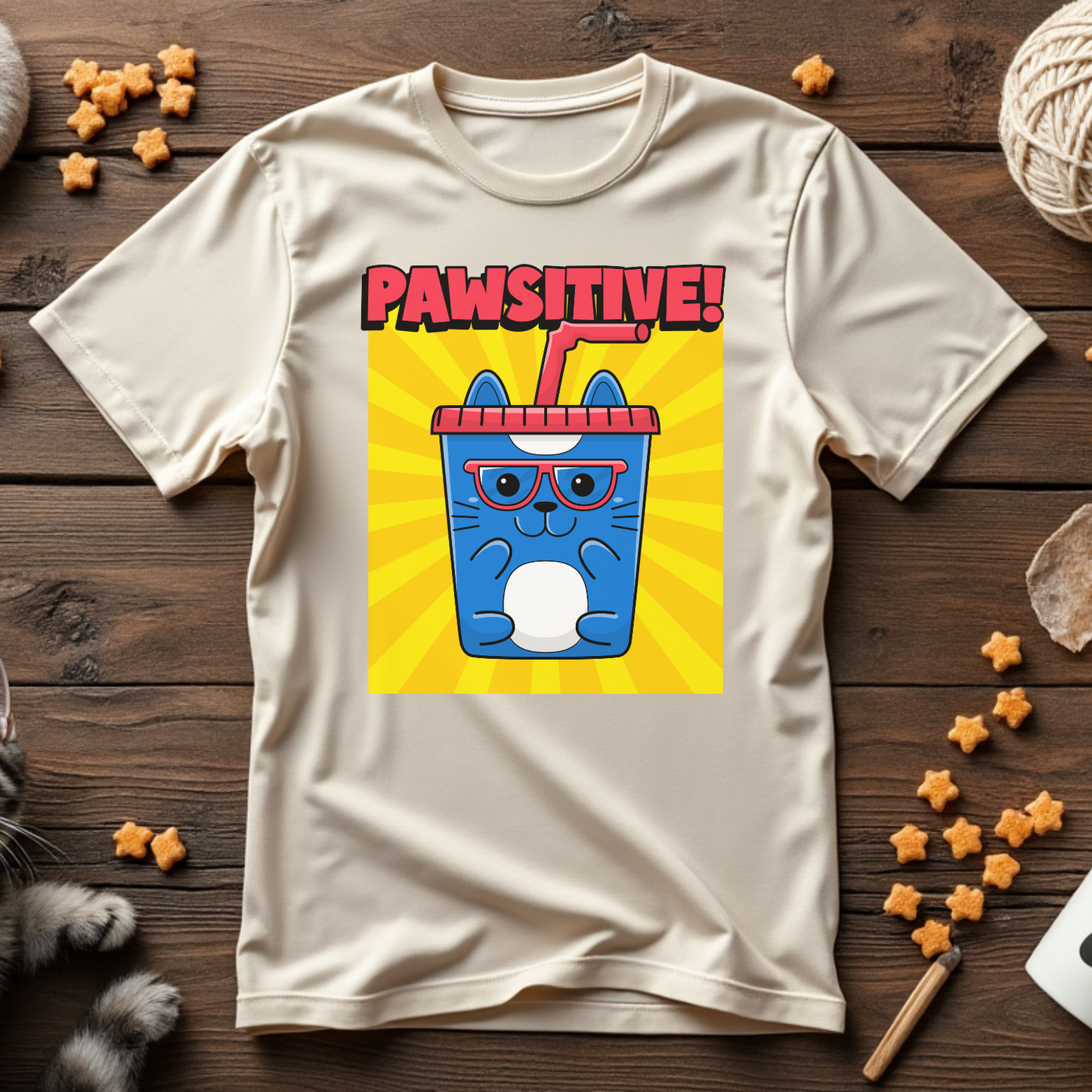 Pawsitive Vibes Soda Tee