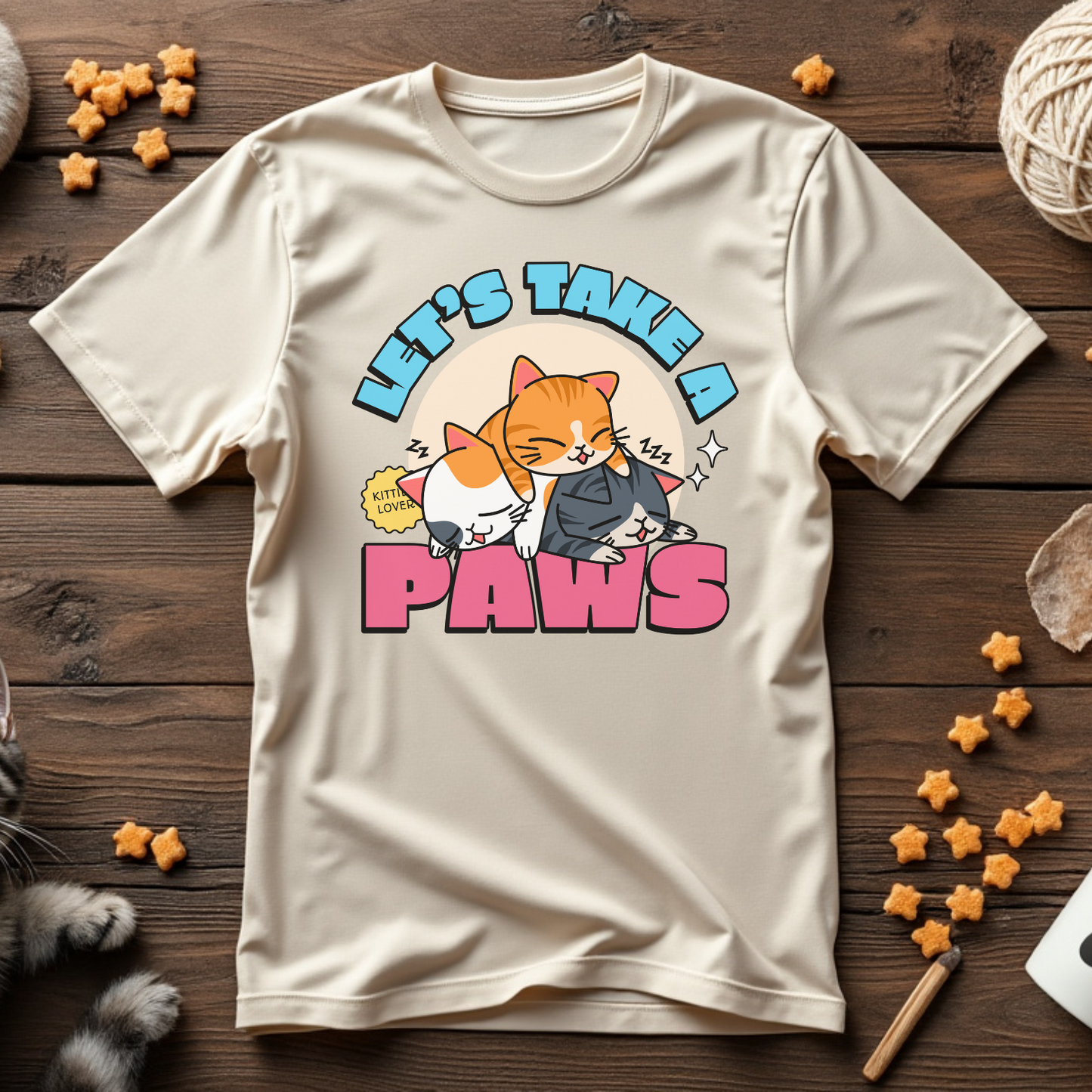 Let's Take a Paws Tee
