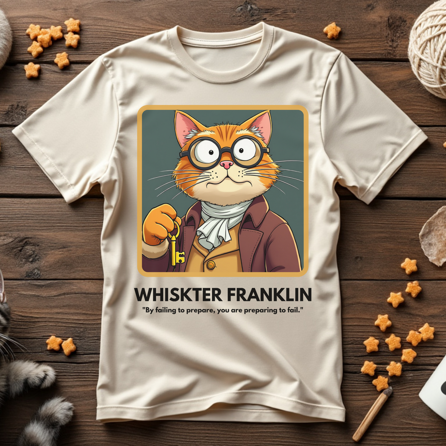 Whisker Franklin Tee