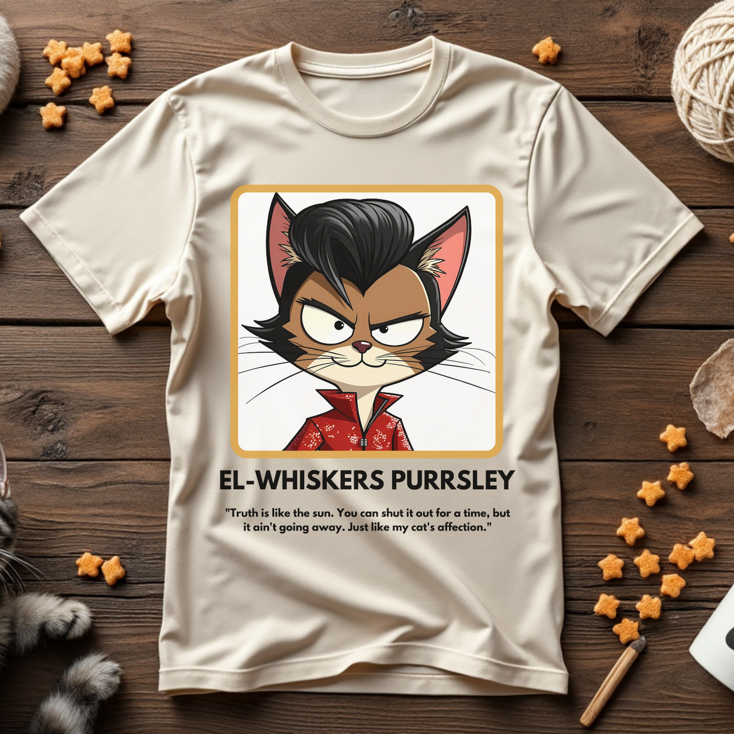 El-Whiskers Purrsley Tee