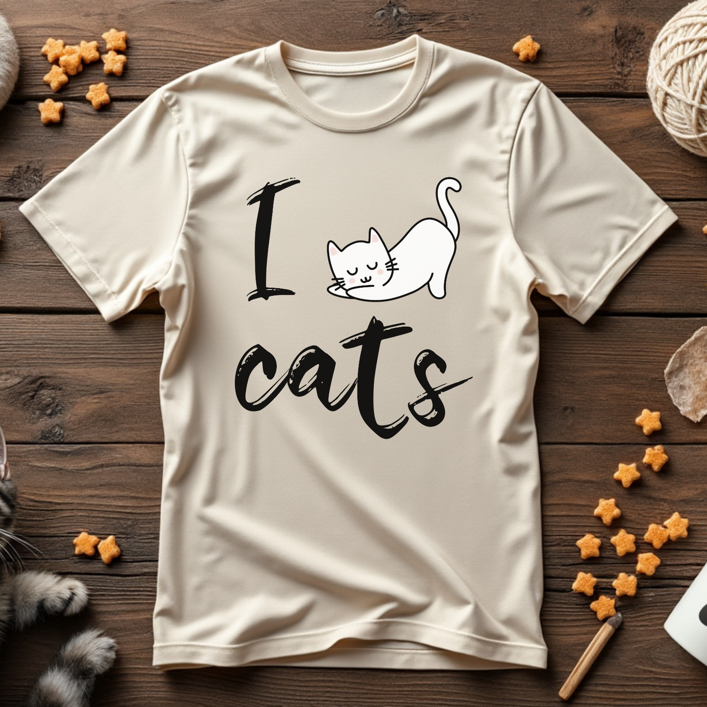I Love Cats Unisex Tee
