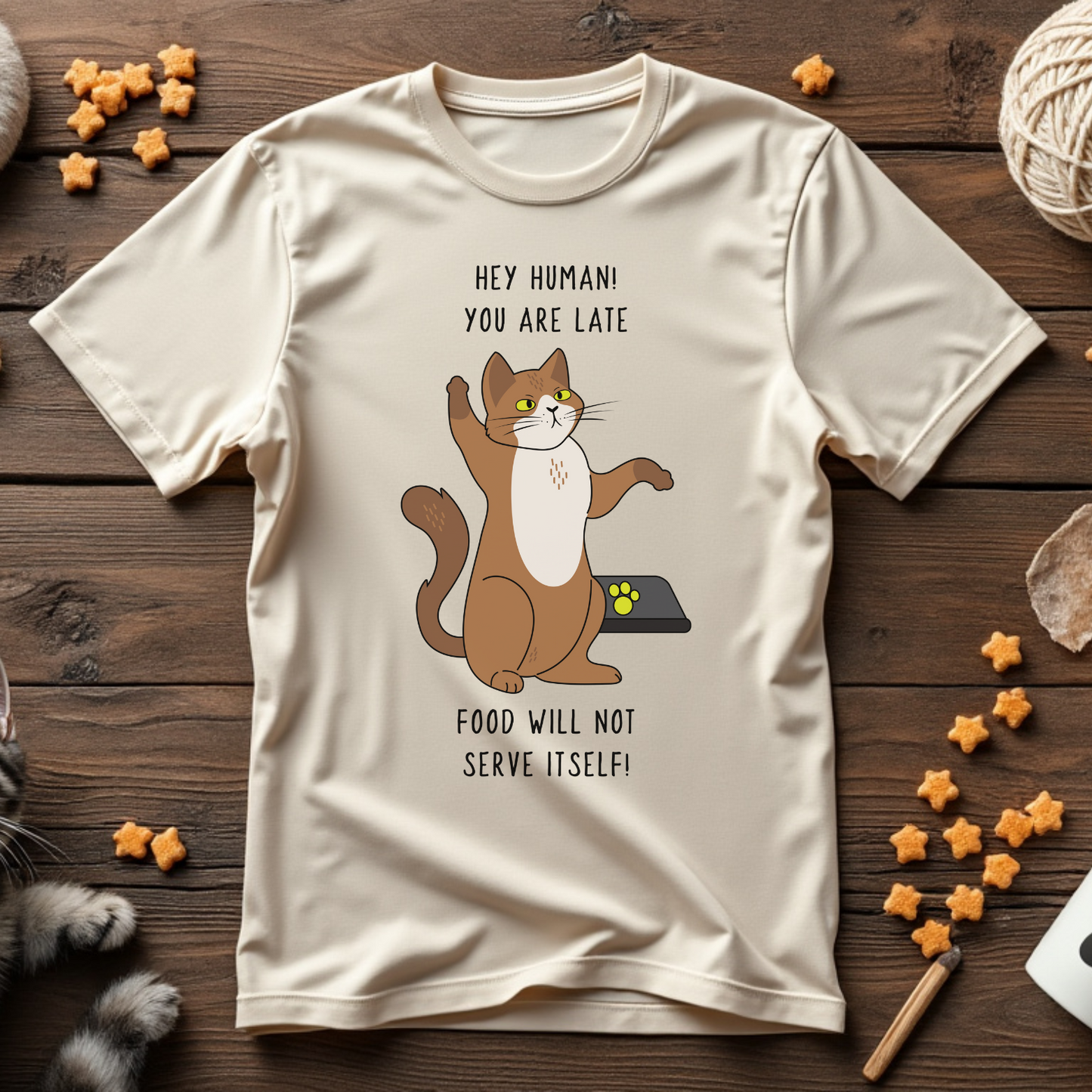 Hey Human, You Are Late Unisex Tee