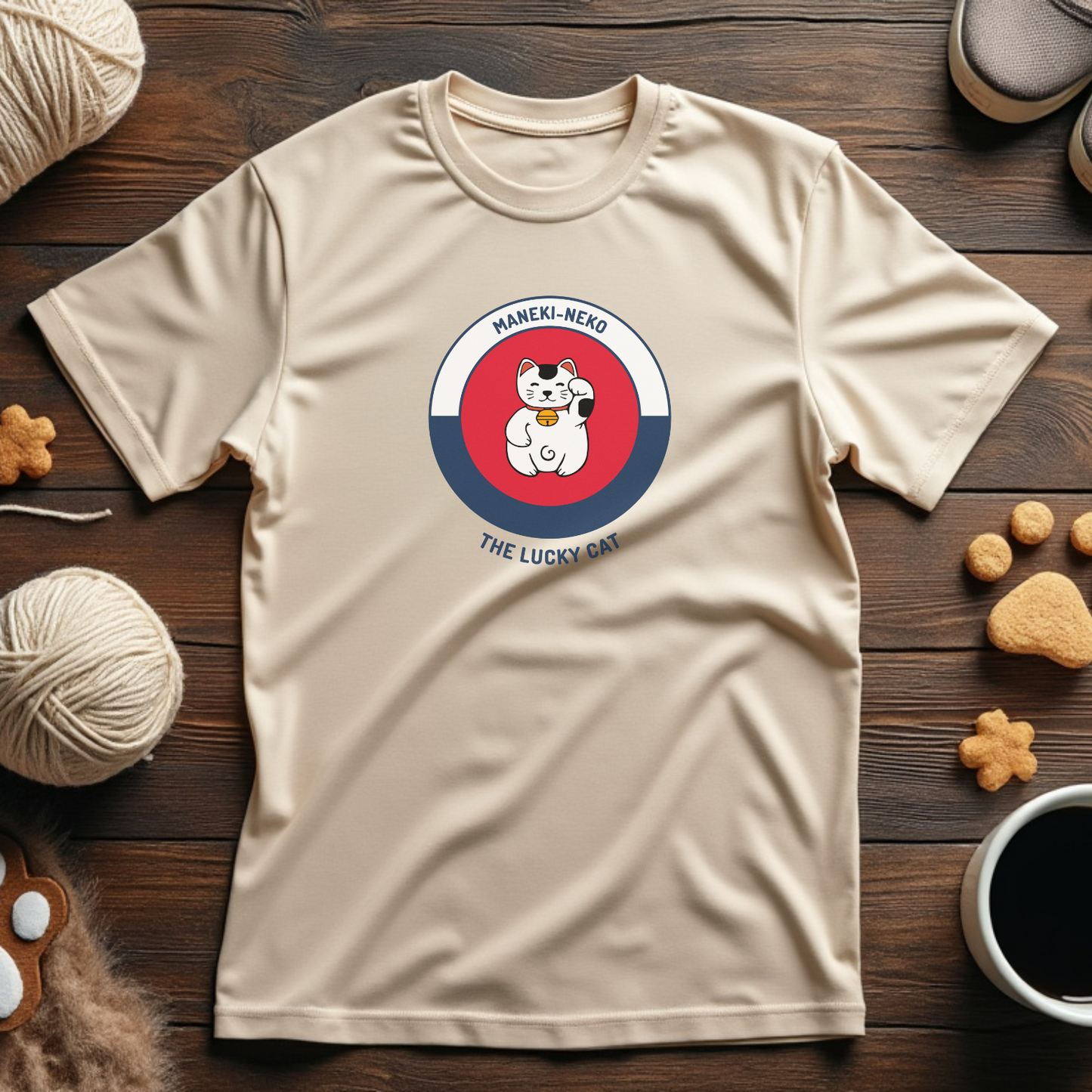 Maneki-Neko: The Lucky Cat Unisex Tee