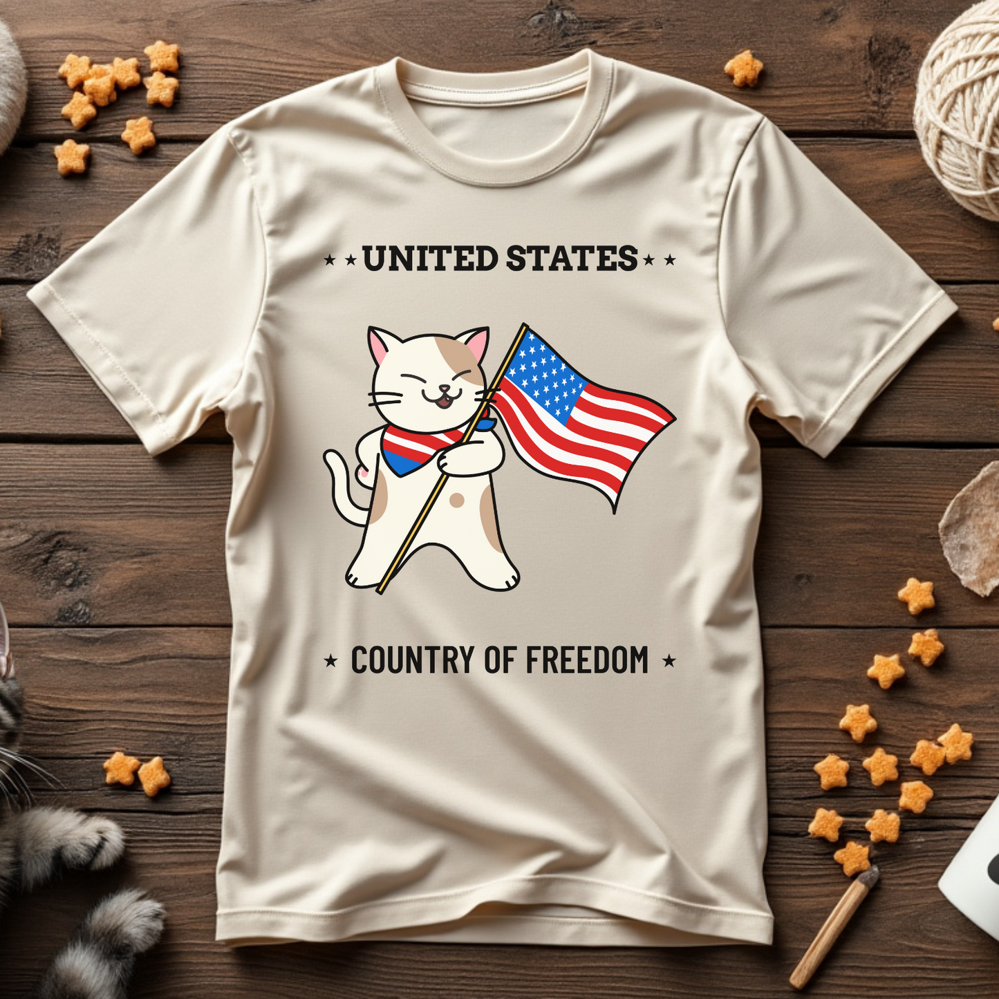 United States: Country of Freedom Unisex Tee