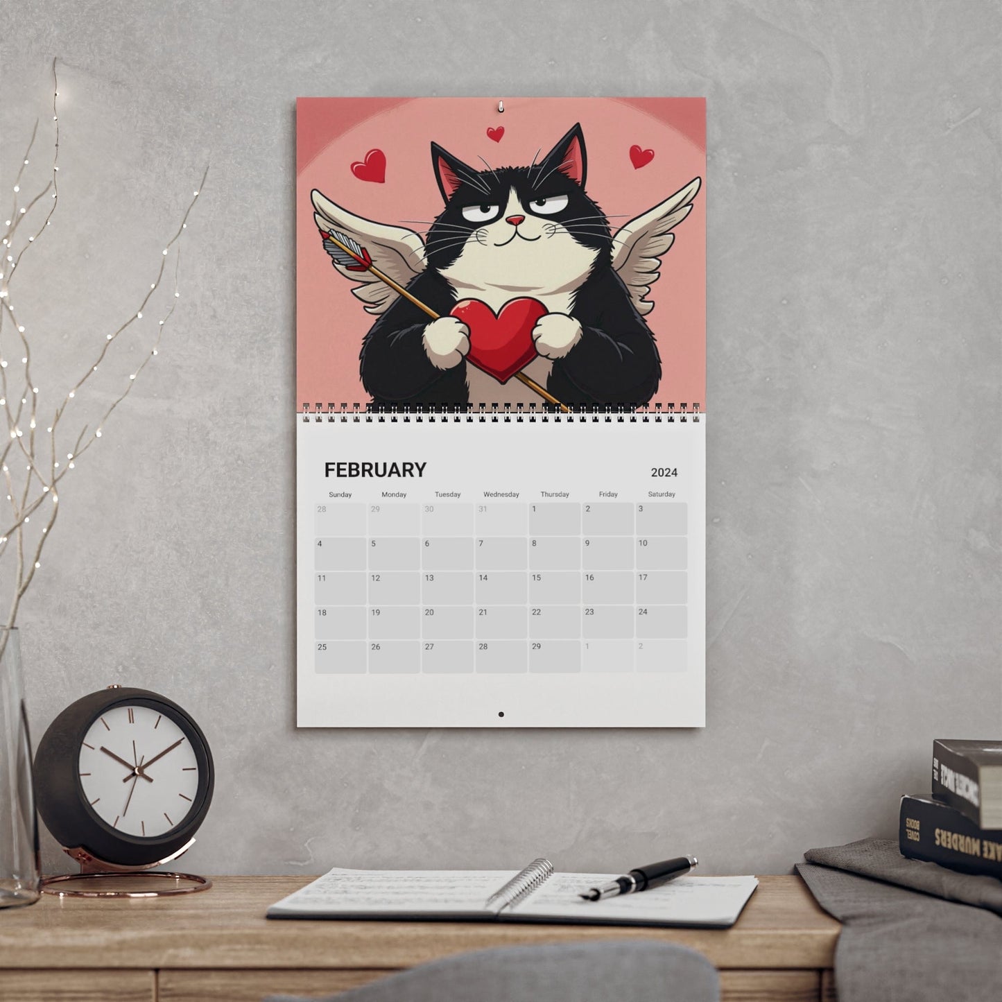 Faxy Adventures Calendar 2024 by Meowtopia