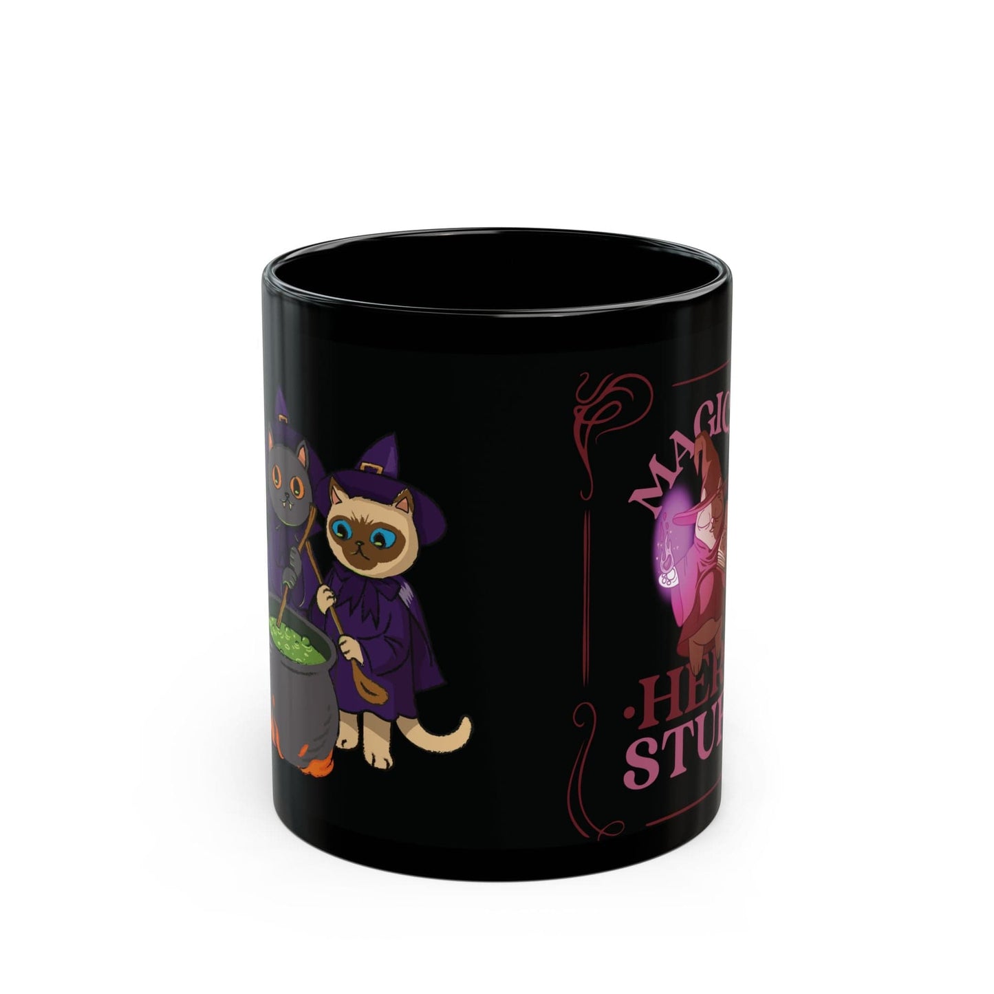 Purrfect Brew Magical Hero Stuff Mug (11oz, 15oz)