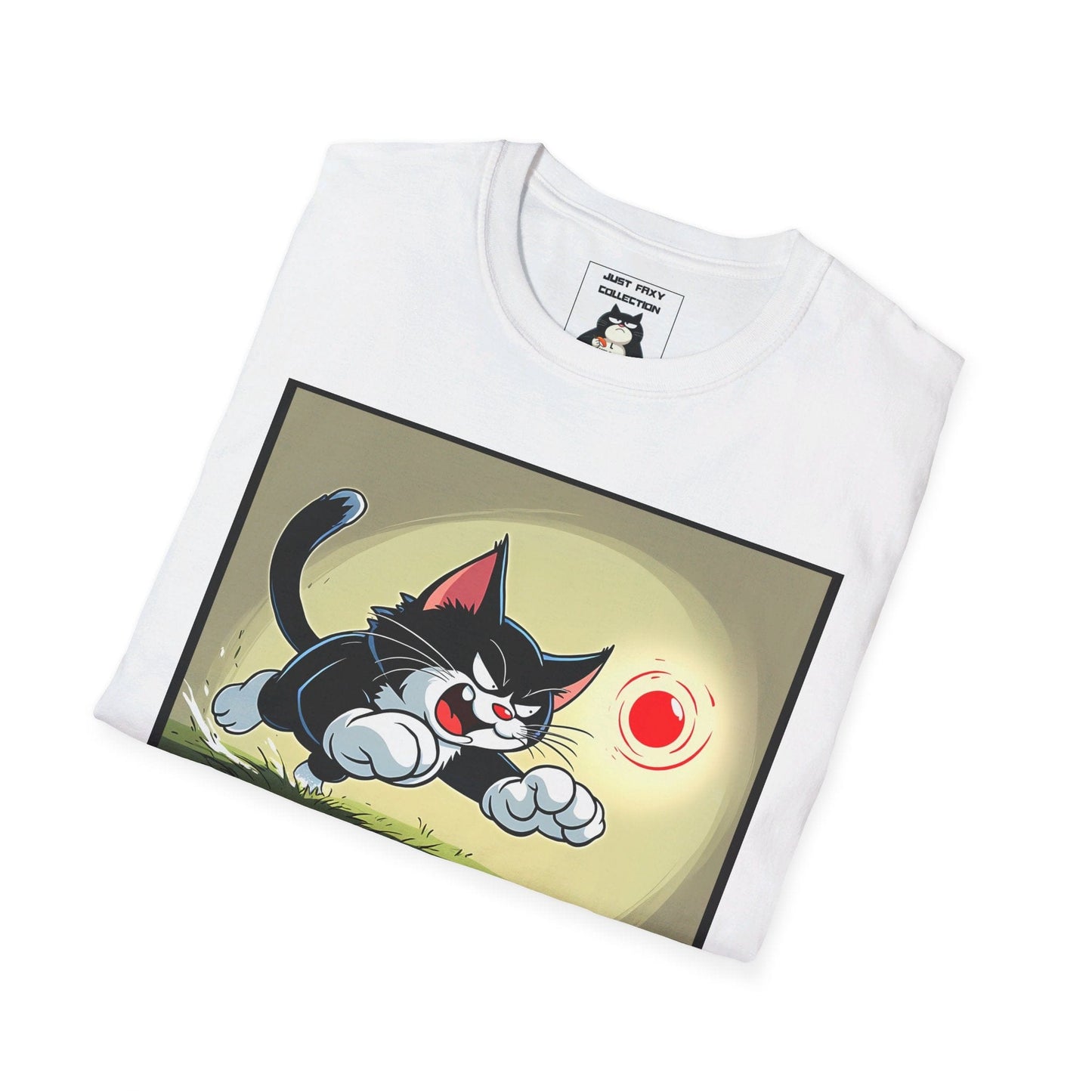 Just Faxy - Pounce Play Cat Lover T-Shirt 🐈