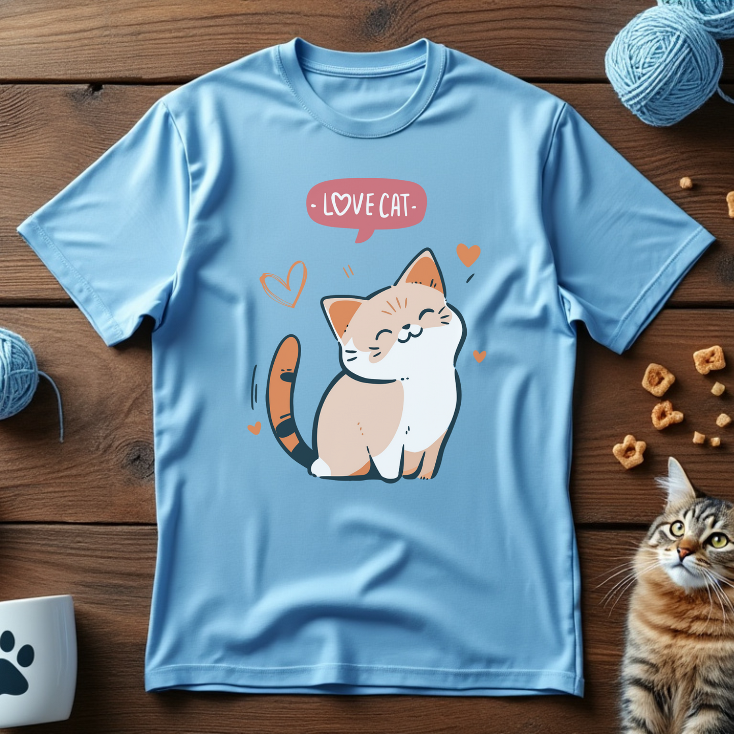 Love Cat Unisex Tee