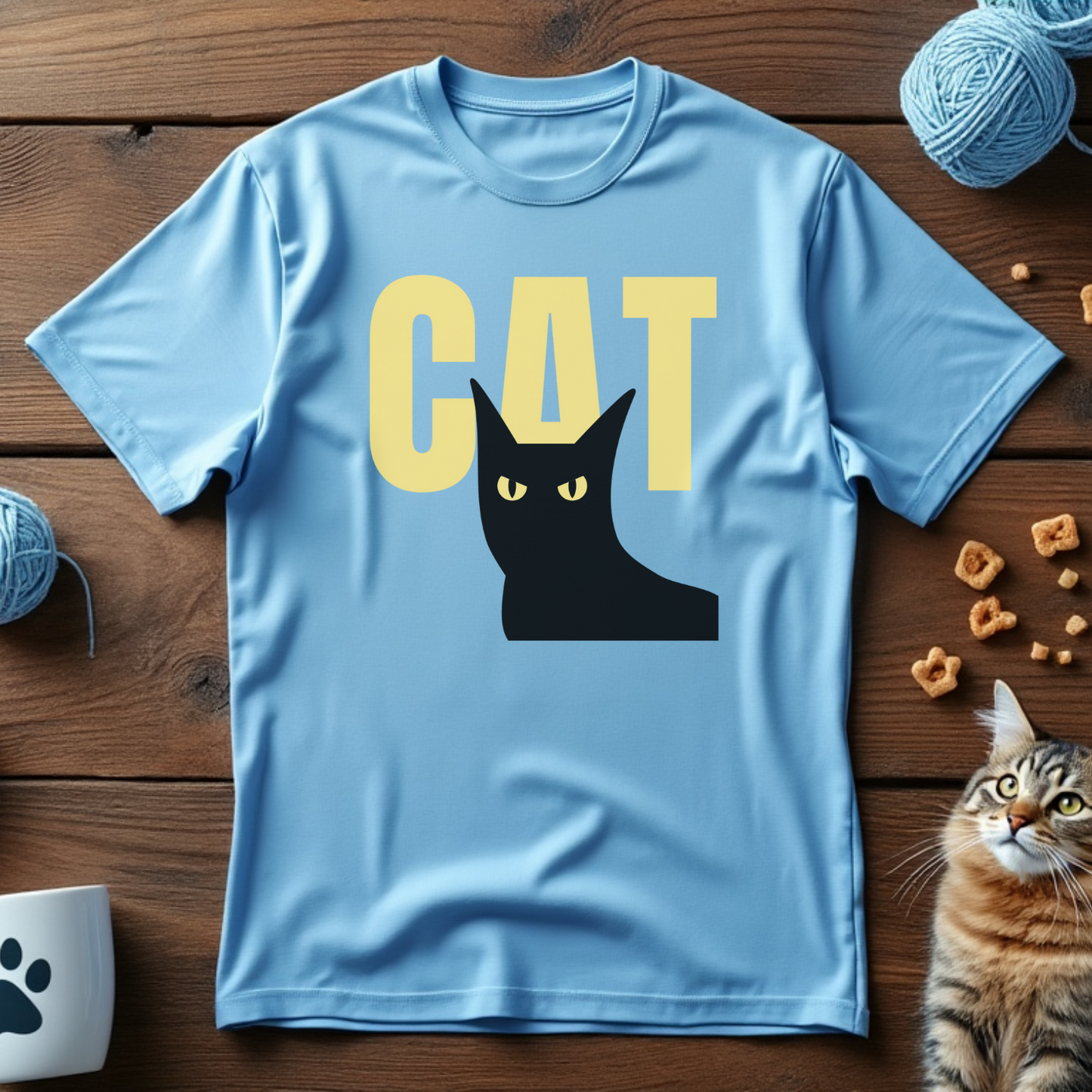 Minimalist Cat Unisex Tee
