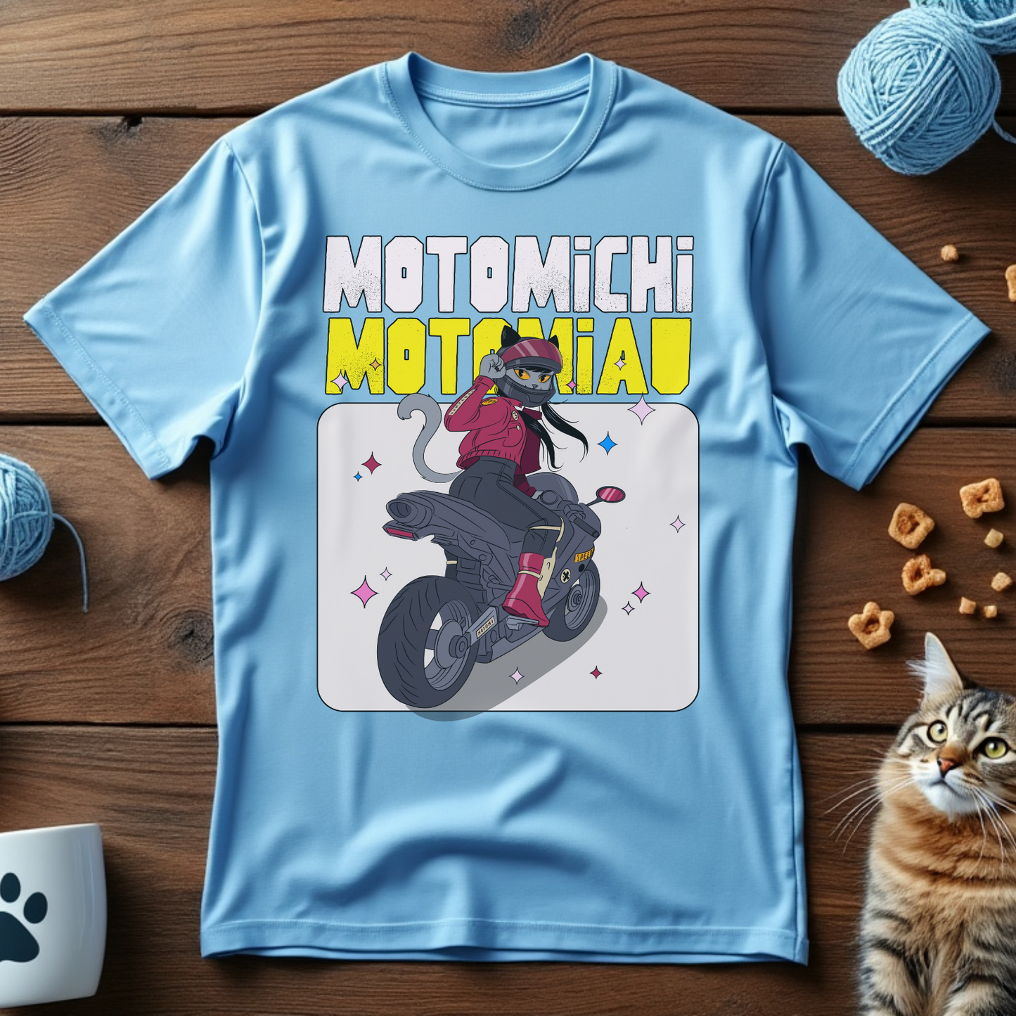 Motomichi Cat Rider Unisex Tee